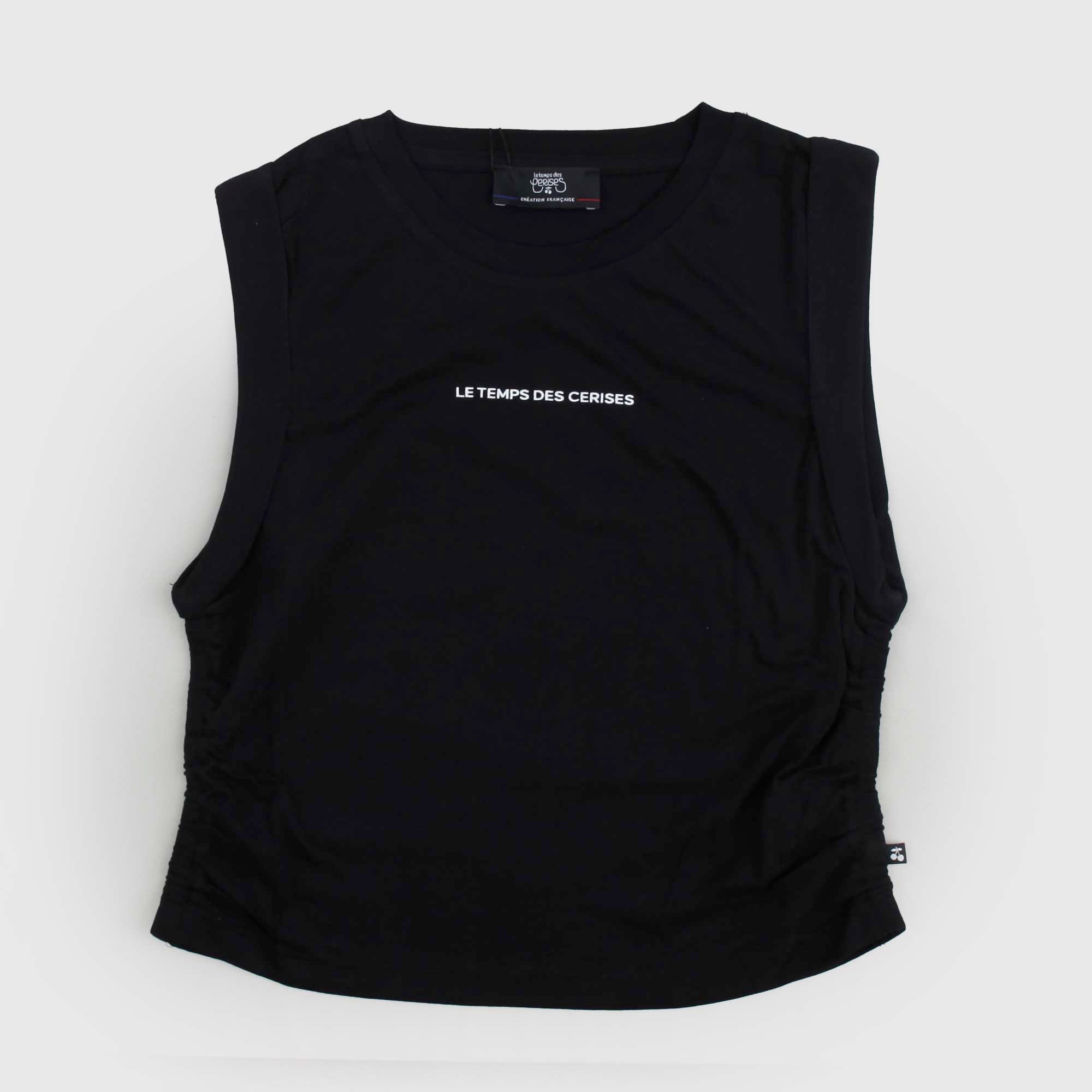 T-shirt Nera Firmata LE TEMPS DE CERISES - annameglio.com abbigliamento moda