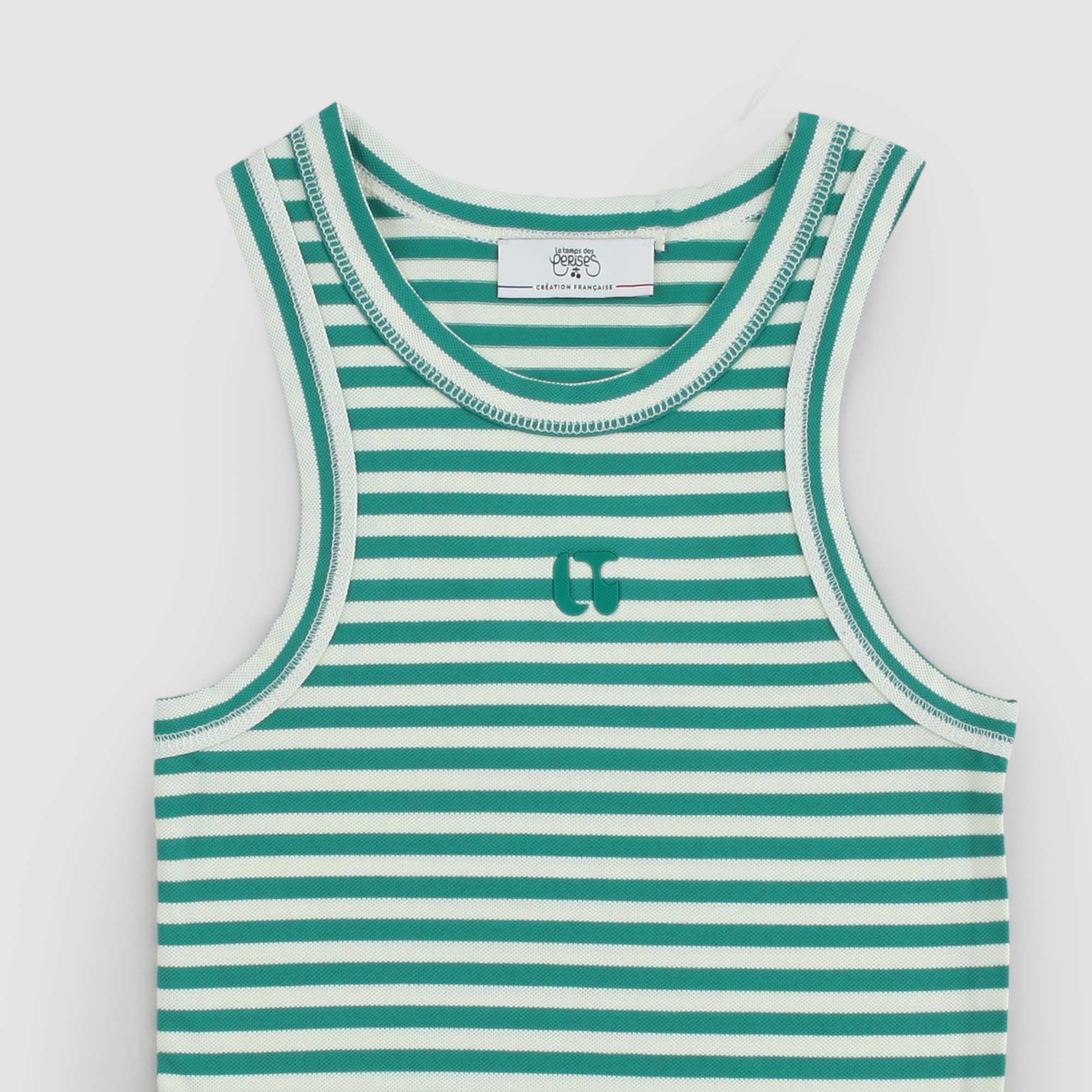 Canottiera Verde Firmata LE TEMPS DES CERISES - annameglio.com abbigliamento moda