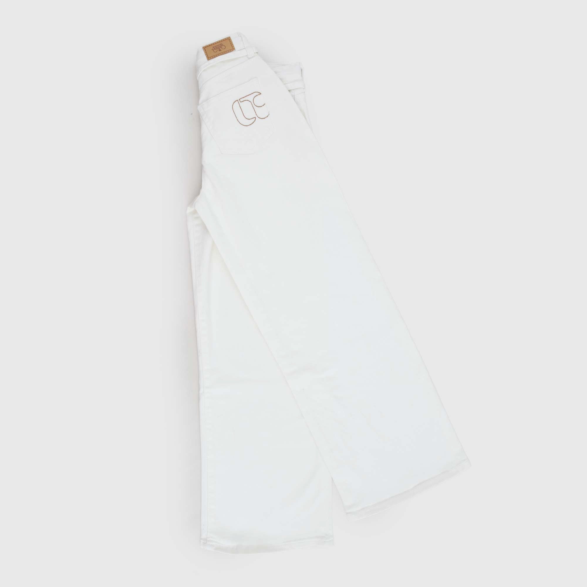 Pantalone Bianco Firmato LE TEMPS DE CERISES - annameglio.com abbigliamento moda