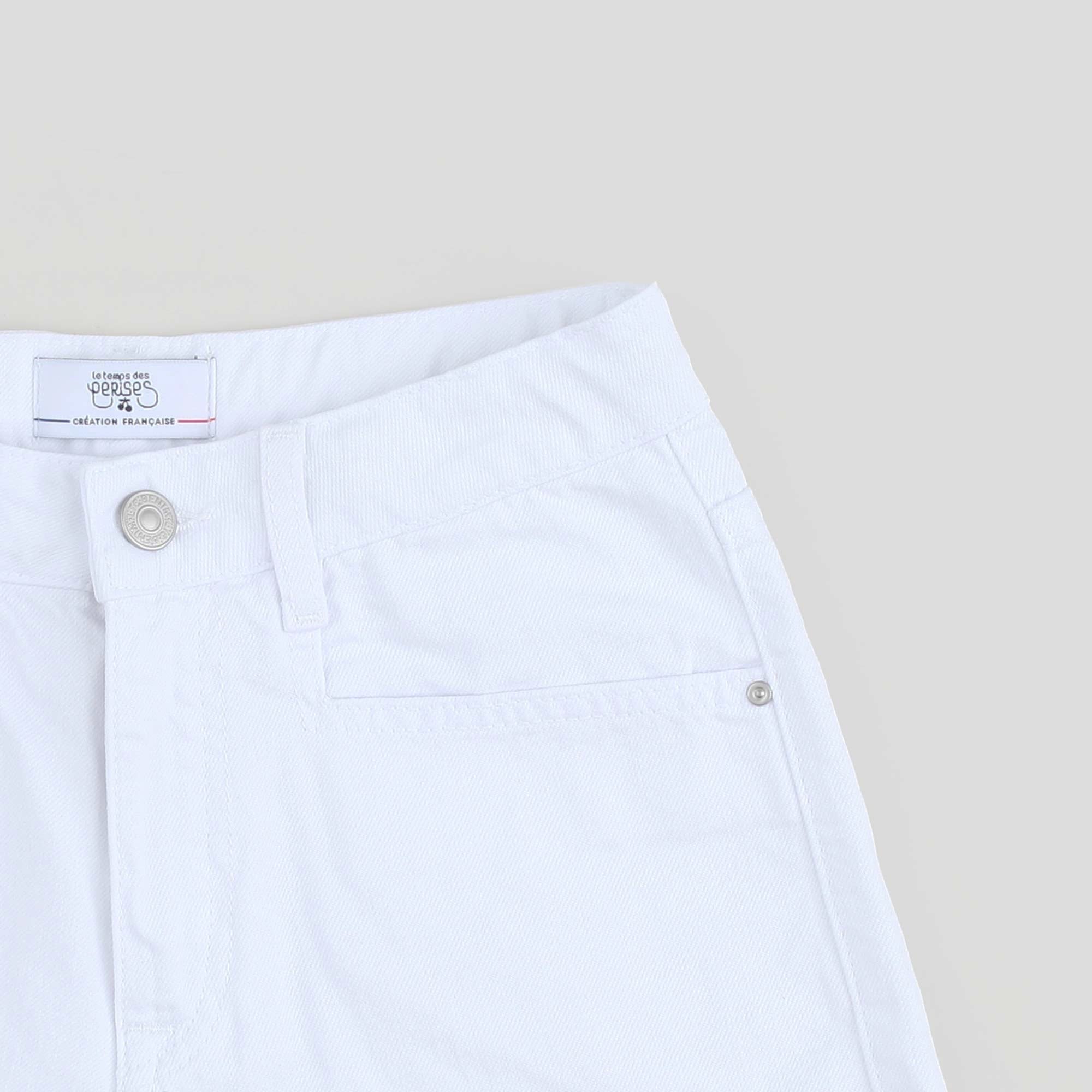 Shorts Jeens Bianco Firmati LE TEMPS DE CERISES - annameglio.com abbigliamento moda