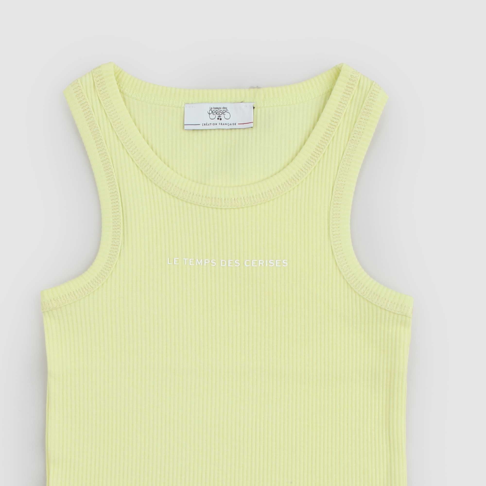 Canottiera Gialla Firmata LE TEMPS DE CERISES - annameglio.com abbigliamento moda