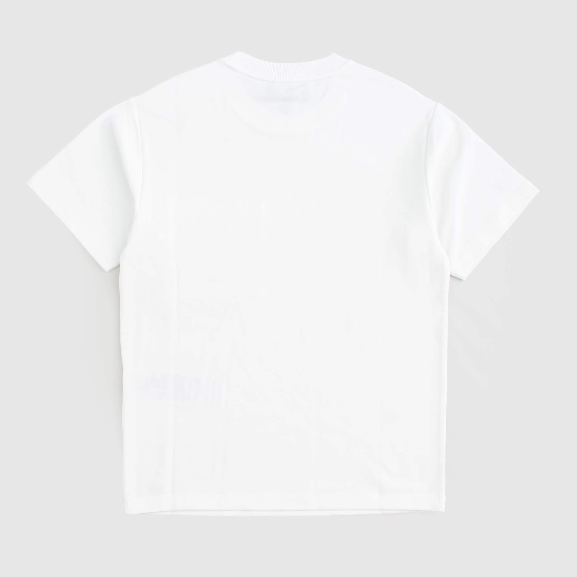 T-shirt Bianca Firmata ARMANI JUNIOR - annameglio.com abbigliamento moda