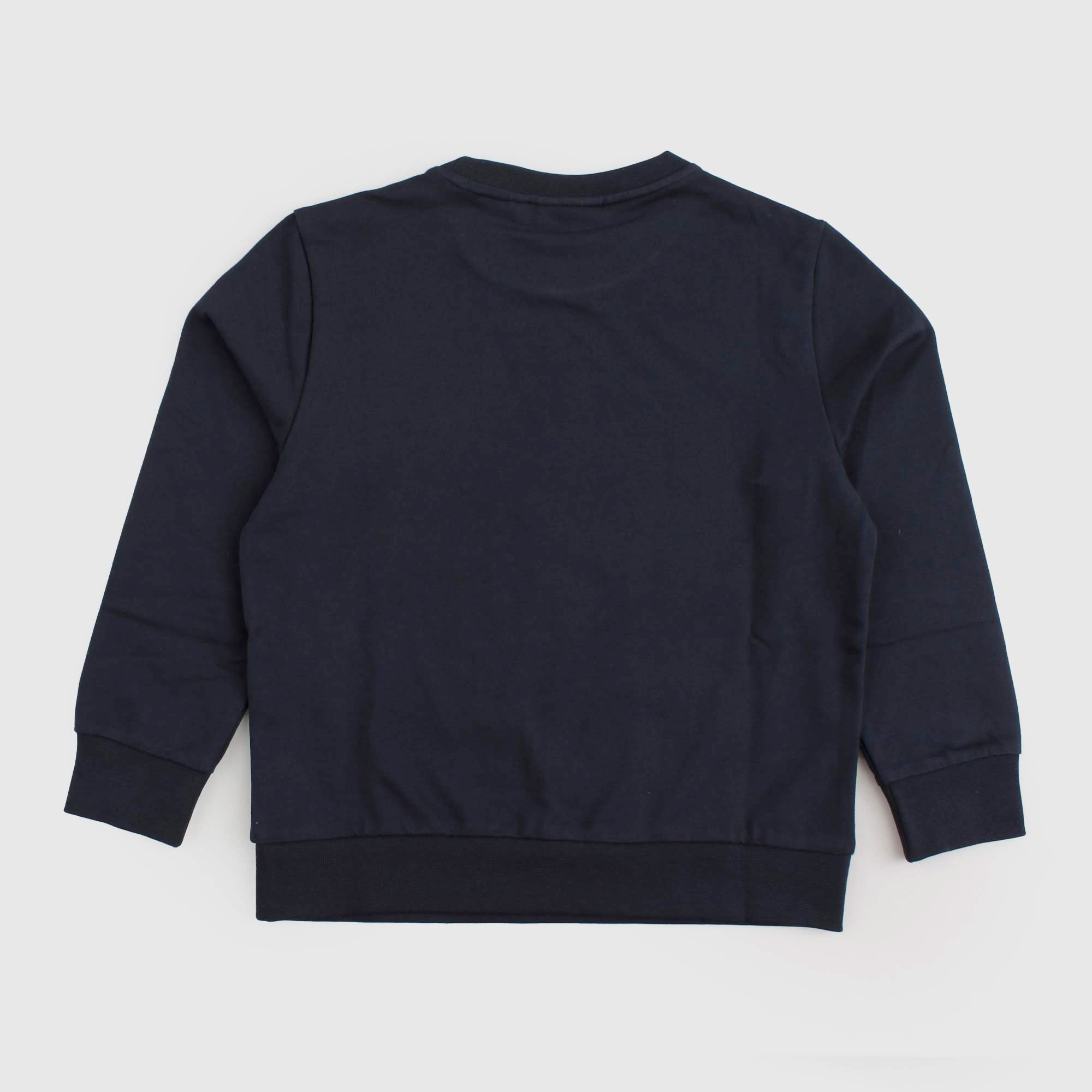 Felpa Blu Con Logo Firmata EA7