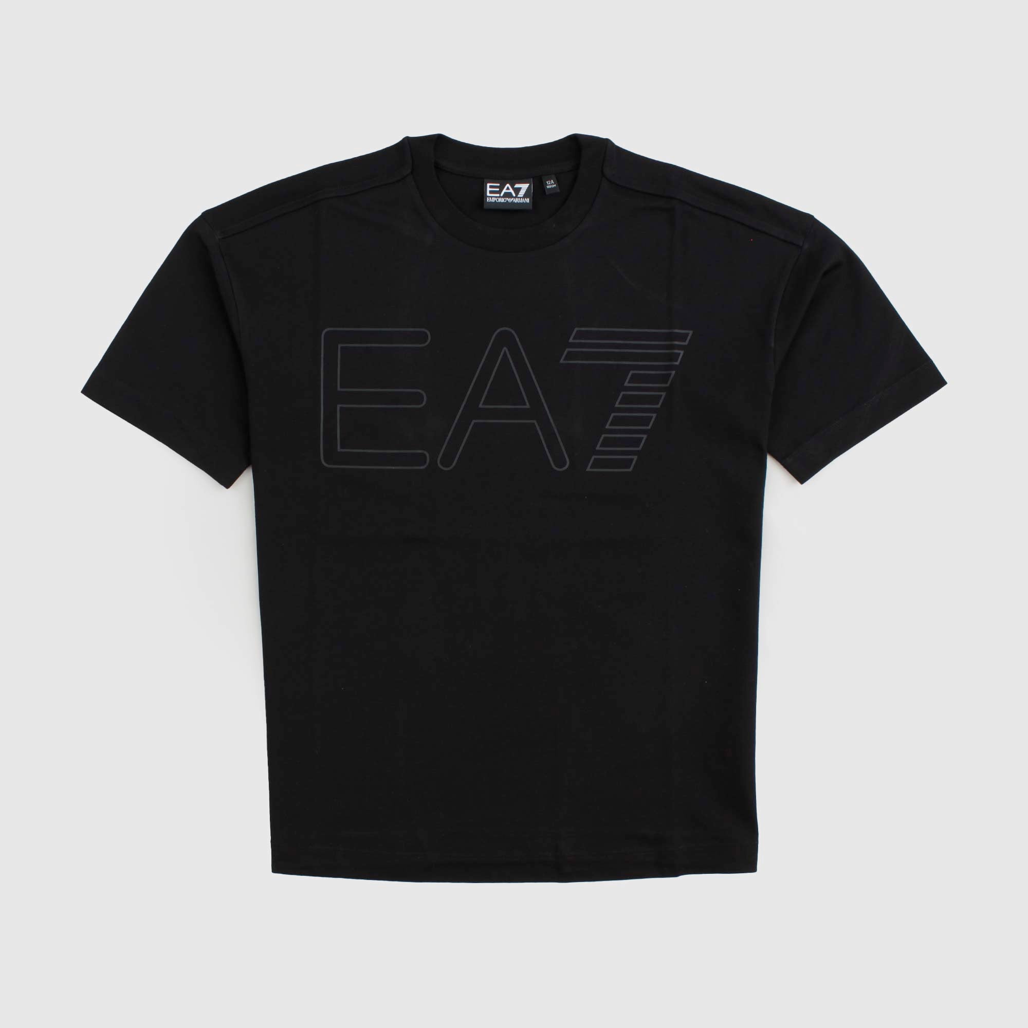 T-shirt Nera Firmata EA7 - annameglio.com abbigliamento moda