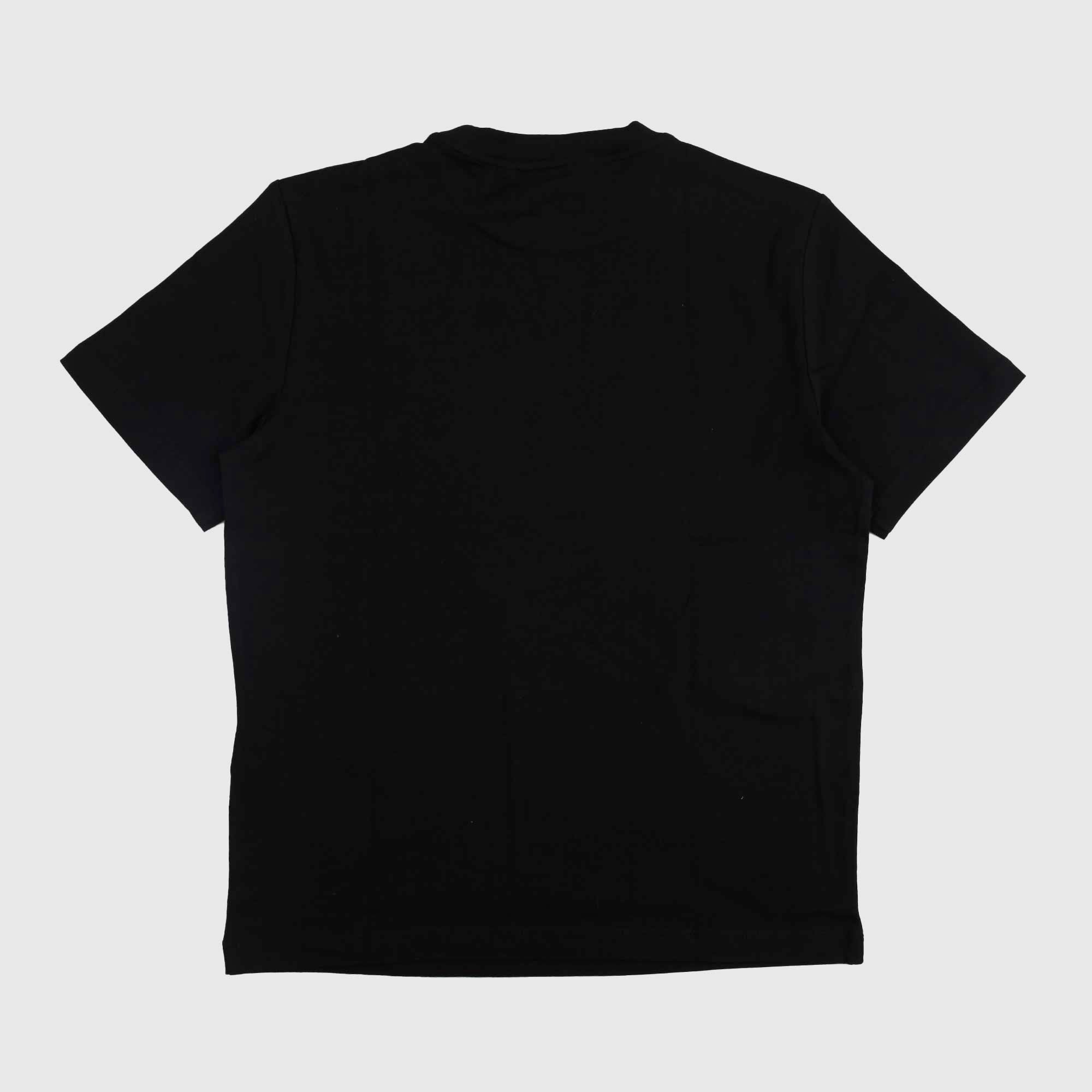 T-shirt Nera Con Logo Oro Firmata EA7 - annameglio.com abbigliamento moda