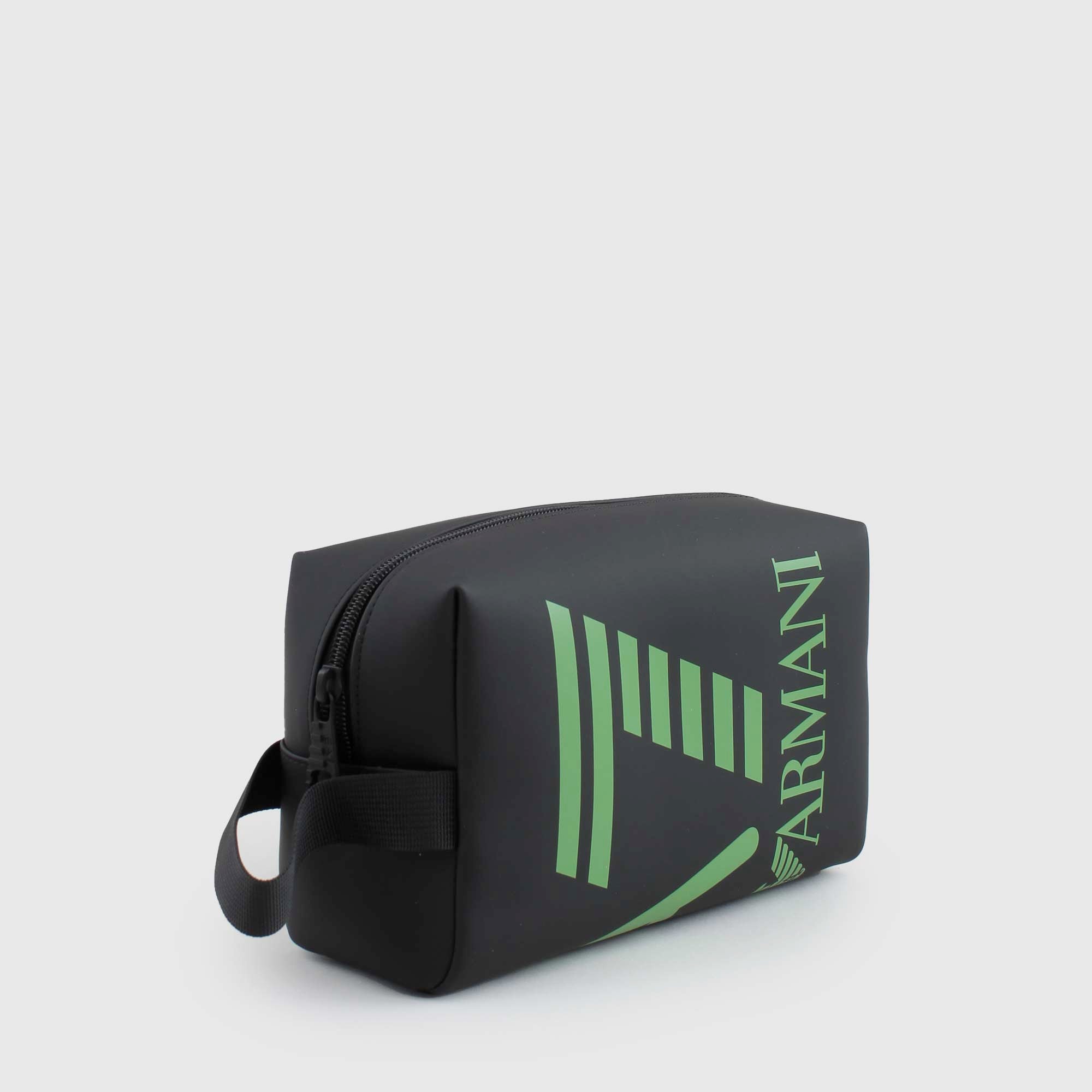 Beauty Case Con Logo Verde Firmato EA7 - annameglio.com abbigliamento moda