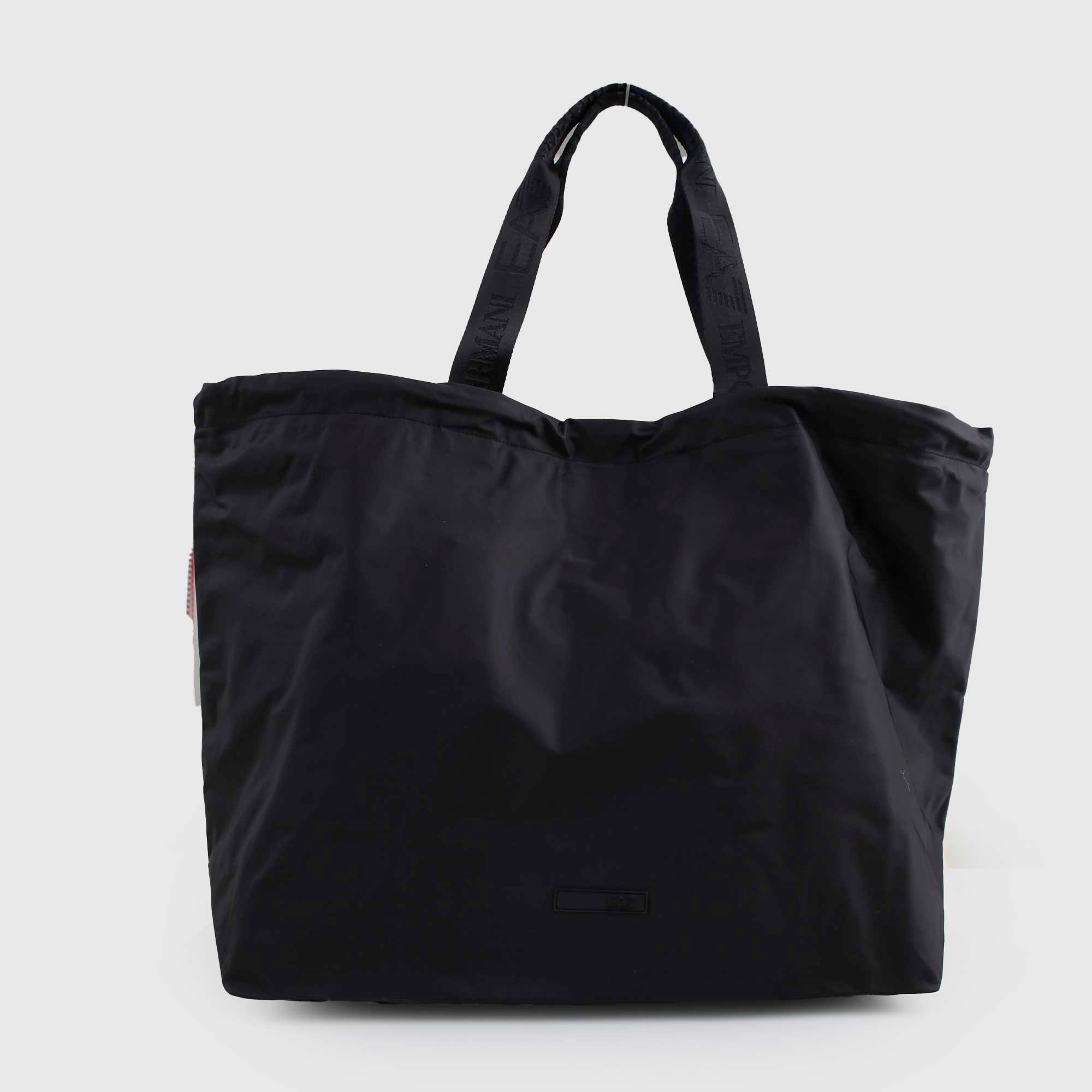 Borsa Shopper Nera Firmata EA7 - annameglio.com abbigliamento moda
