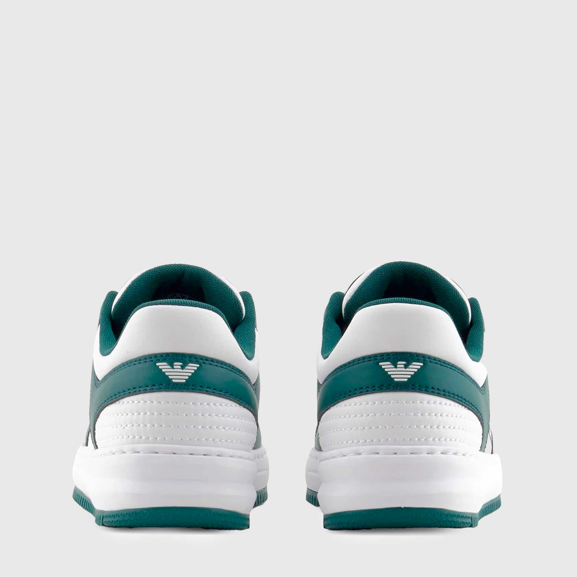 Basket Low Verde E Bianche Firmate EA7 - annameglio.com abbigliamento moda