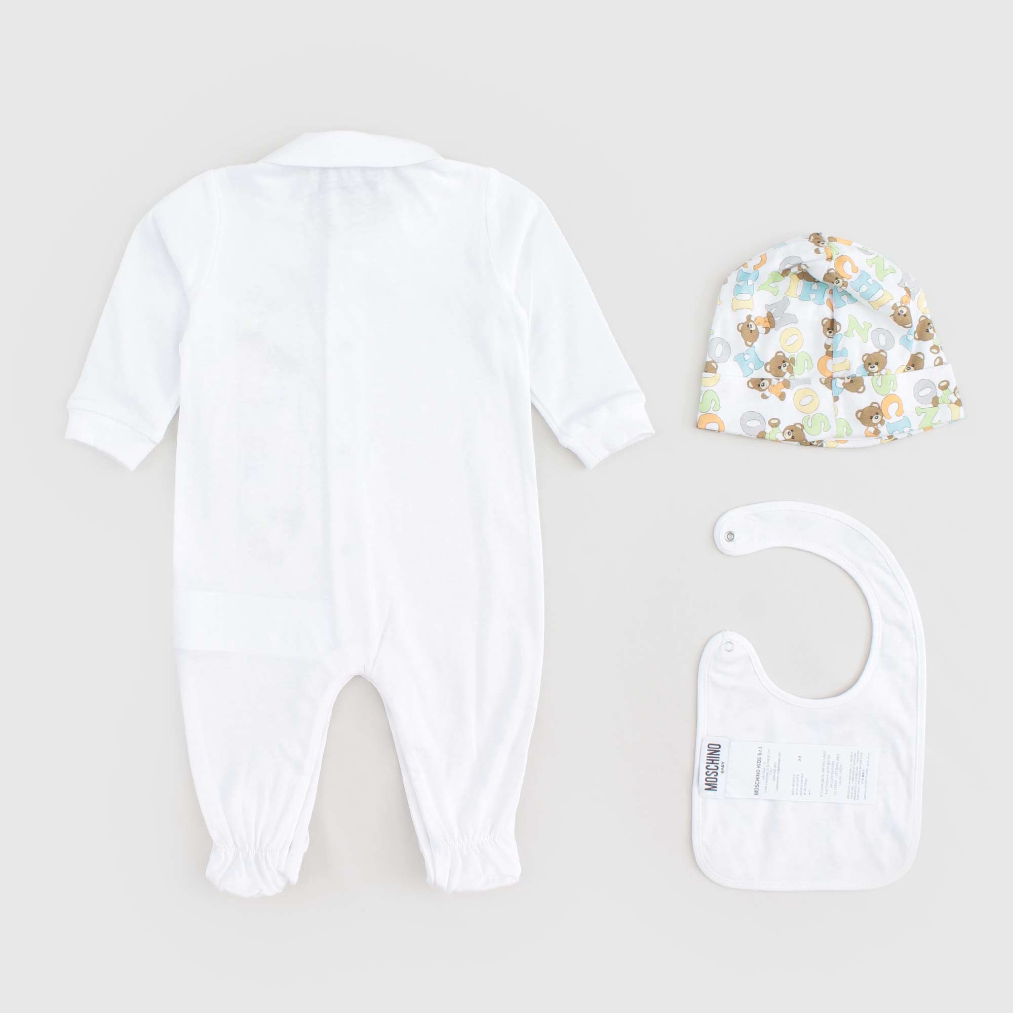 Tutina Bianca Firmata MOSCHINO - annameglio.com abbigliamento moda