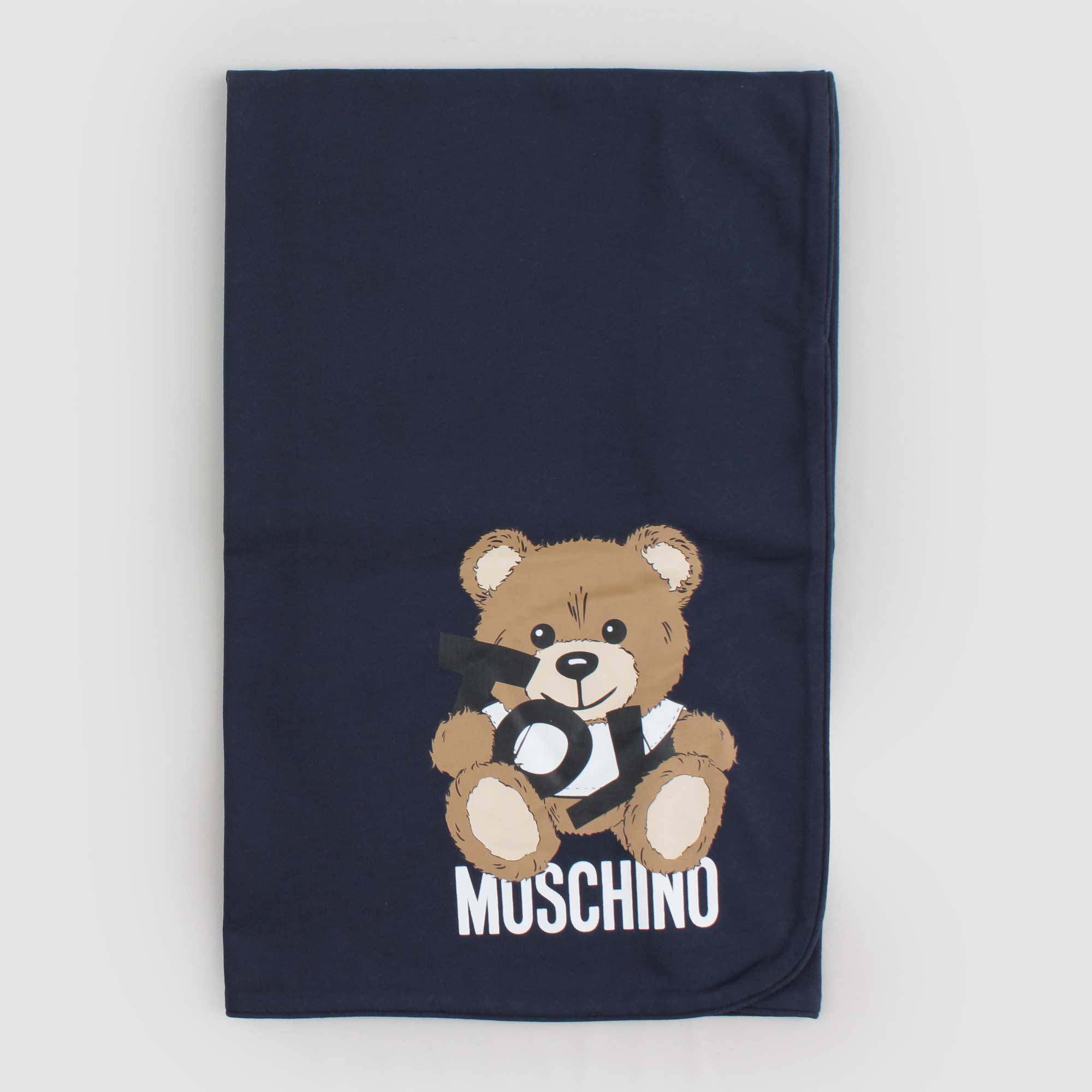 Copertina Teddy Blu Firmata Moschino - annameglio.com abbigliamento moda