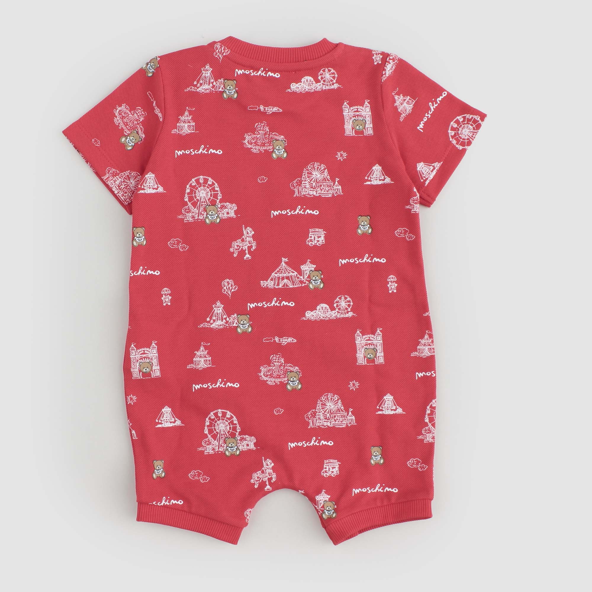 Pagliaccetto Rosso Firmato MOSCHINO - annameglio.com abbigliamento moda