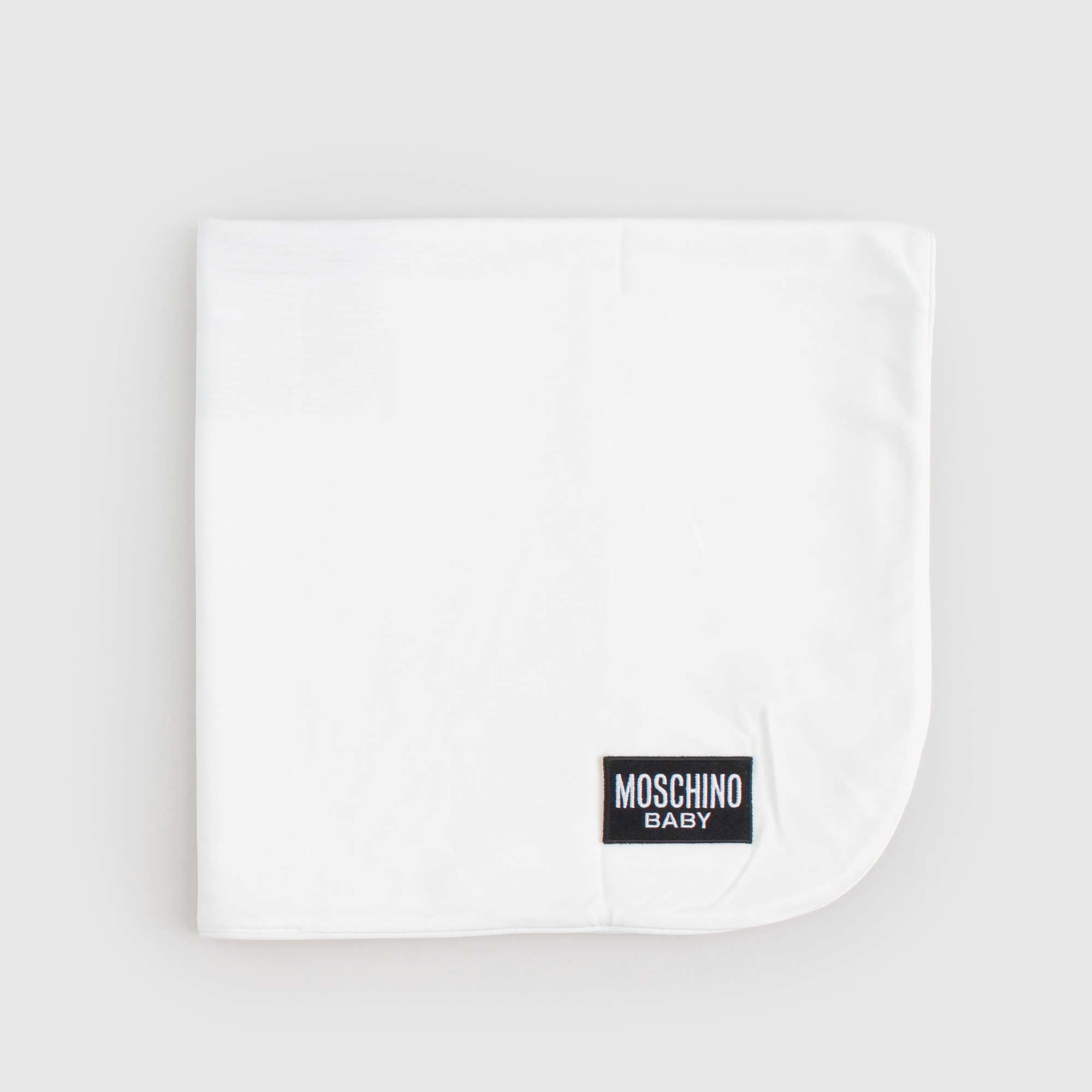 Copertina Teddy Bianca Firmata Moschino - annameglio.com abbigliamento moda