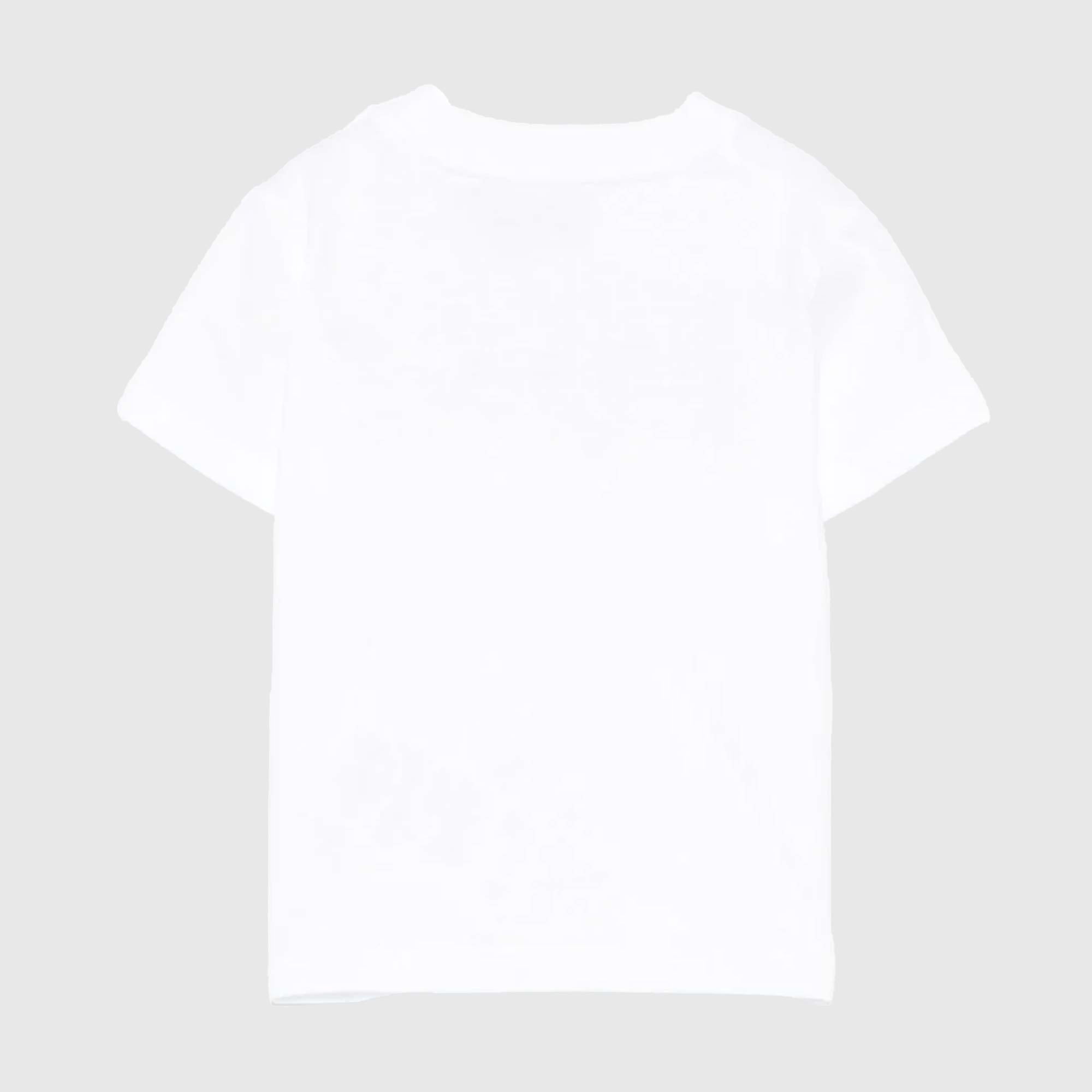 T-shirt Bianca New Born Firmata MOSCHINO - annameglio.com abbigliamento moda