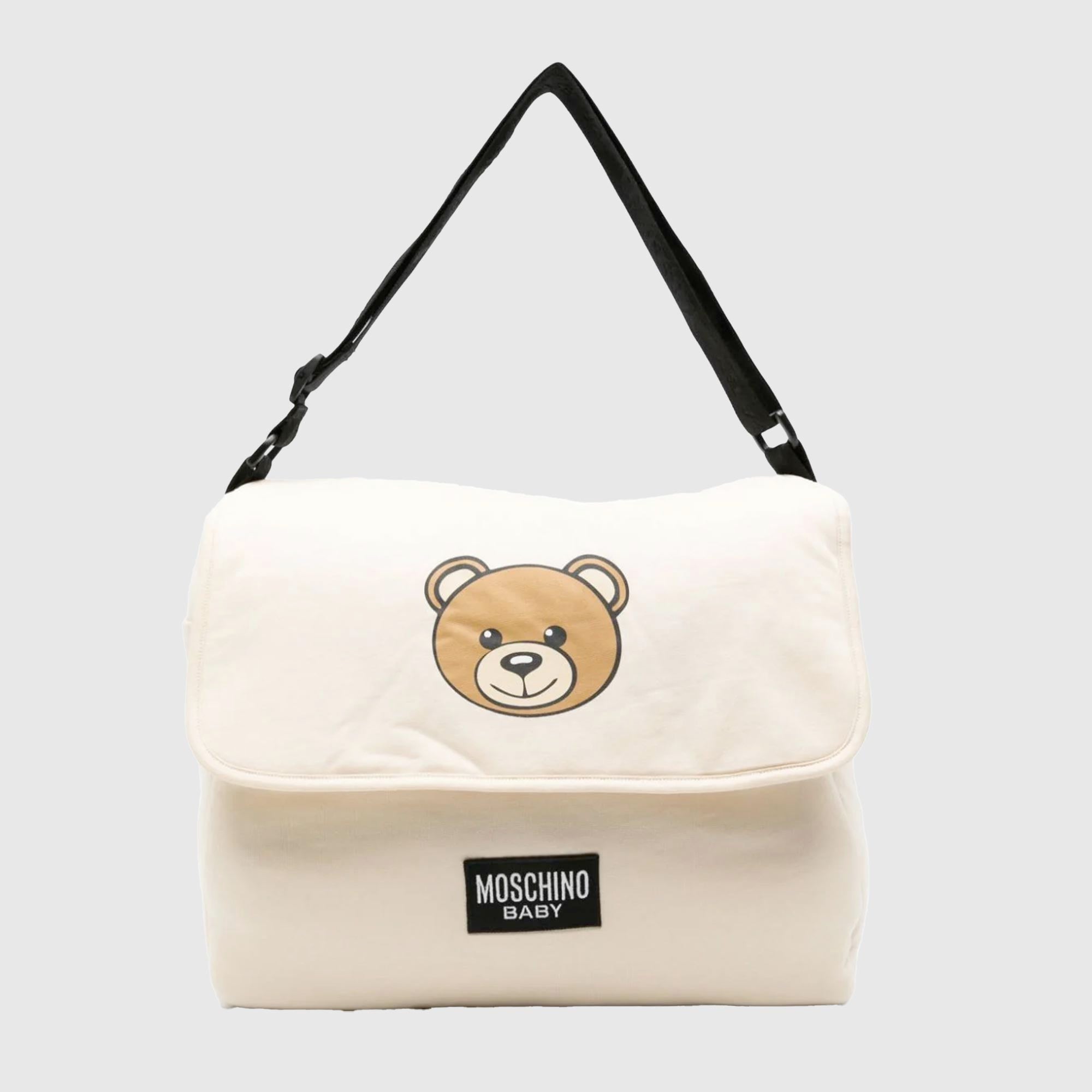 Borsa Fasciatoio Beige Firmata MOSCHINO - annameglio.com abbigliamento moda