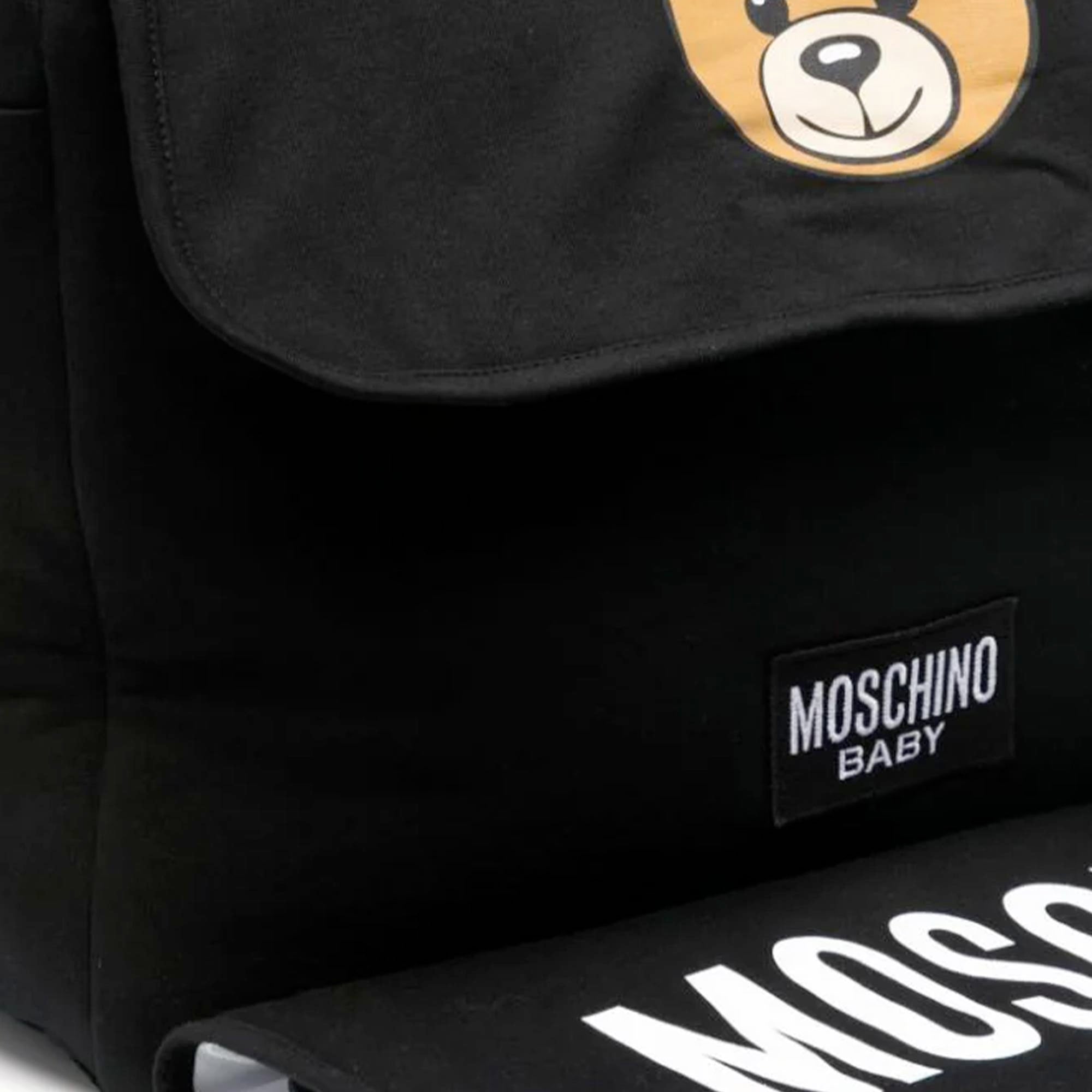 Borsa Fasciatoio Nera Firmata MOSCHINO - annameglio.com abbigliamento moda