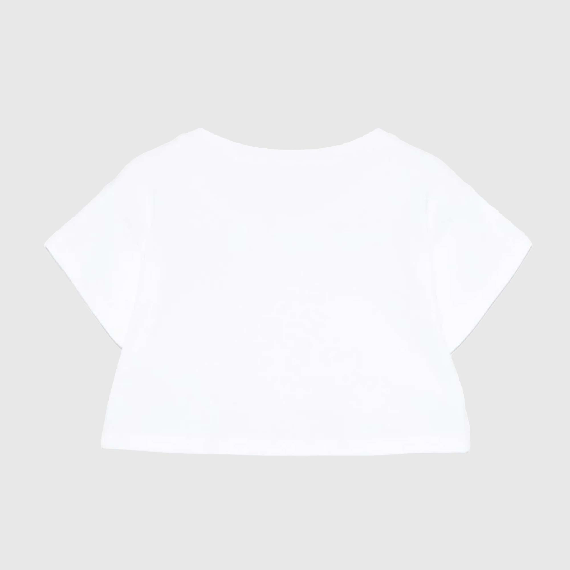 T-shirt Bianca Con Logo Firmata MOSCHINO - annameglio.com abbigliamento moda