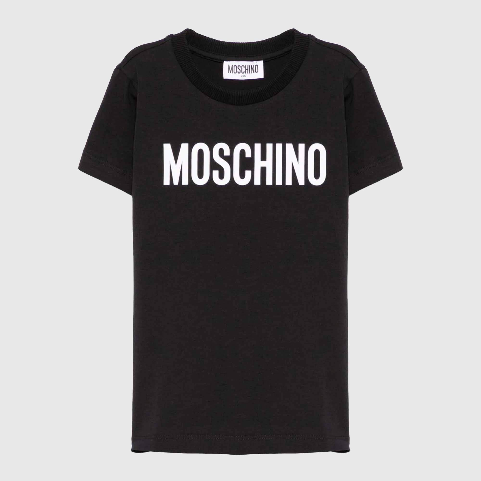 T-shirt Nera Firmata MOSCHINO - annameglio.com abbigliamento moda
