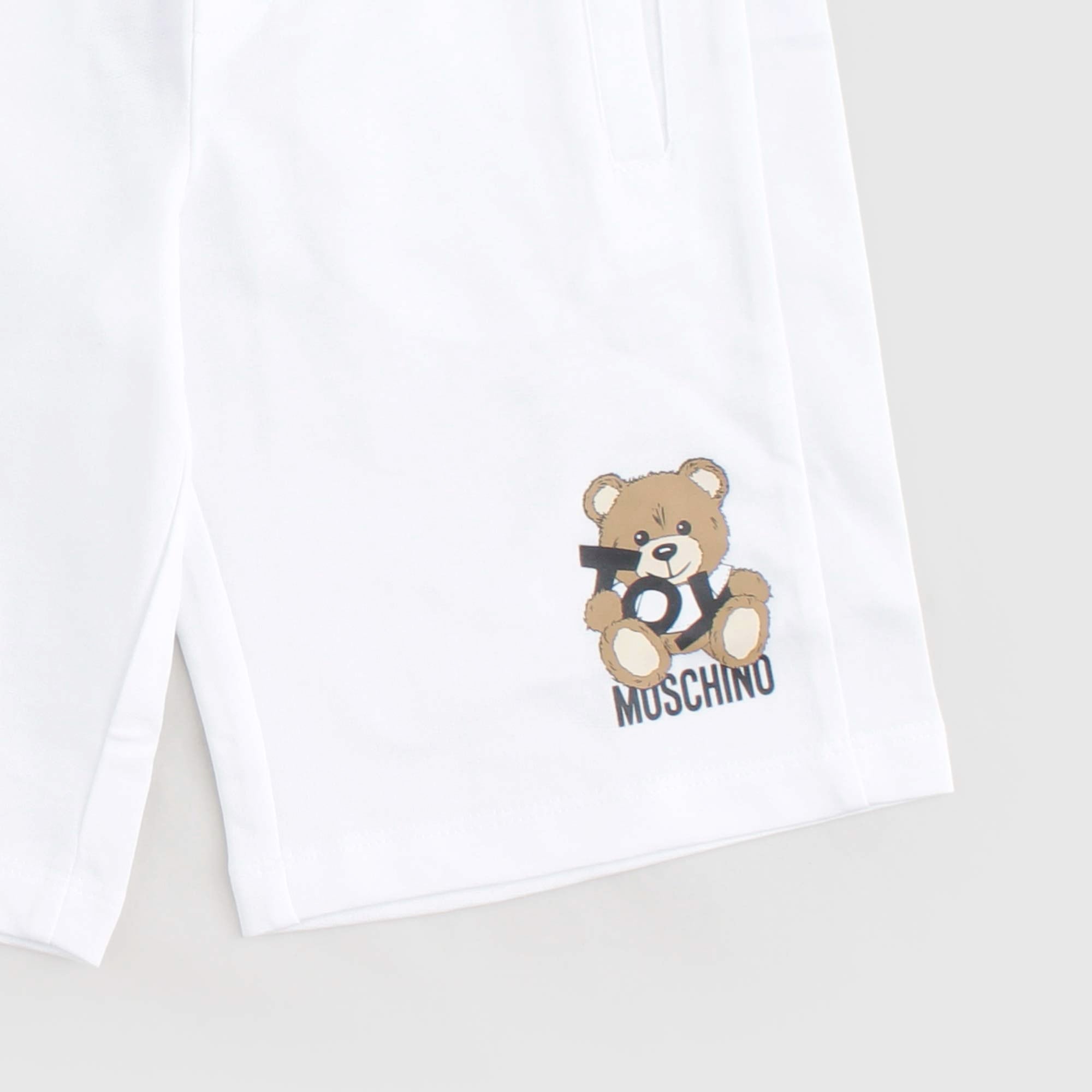 Bermuda Bianchi Firmati MOSCHINO - annameglio.com abbigliamento moda