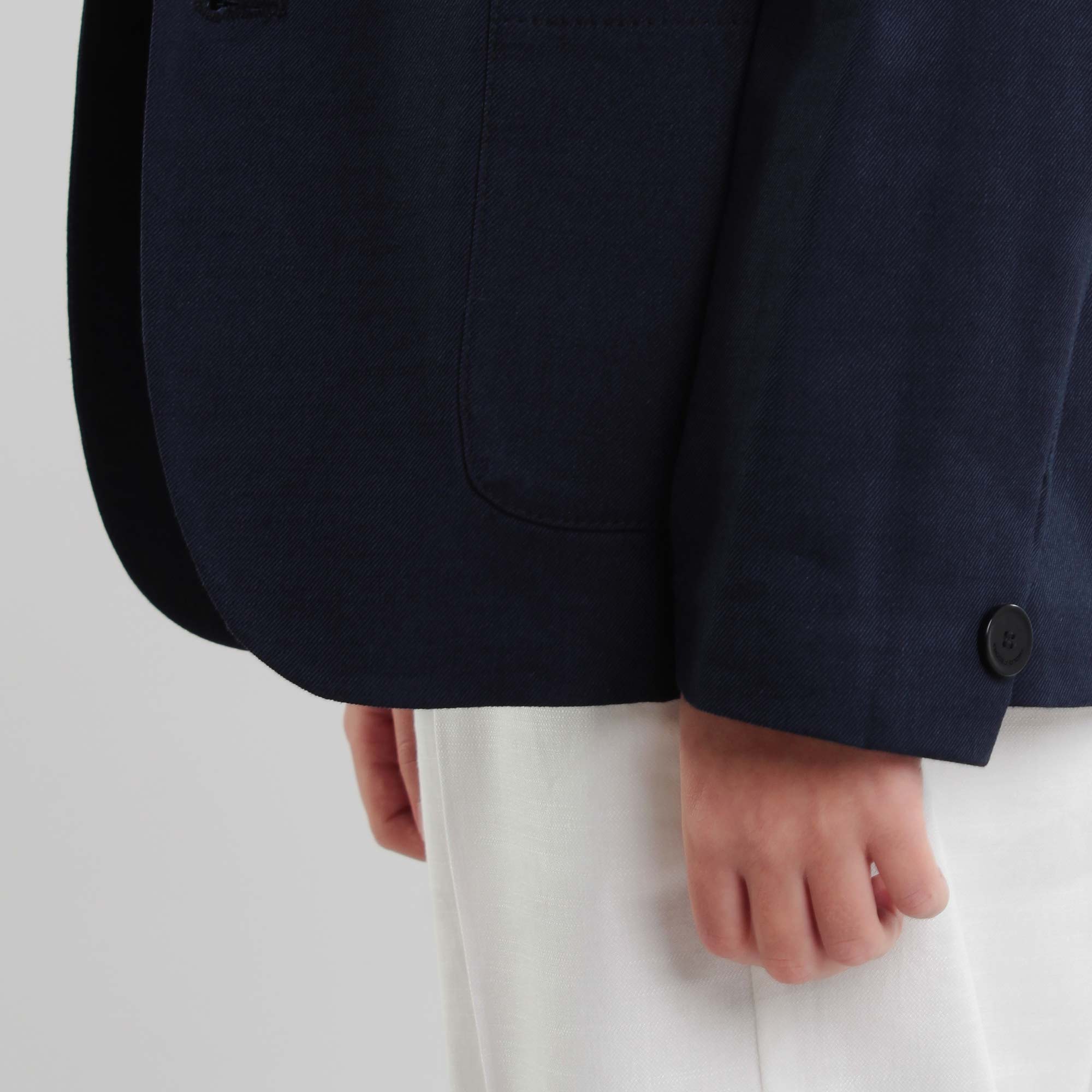 Giacca Elegante Blu Navy Firmata PAOLO PECORA - annameglio.com abbigliamento moda