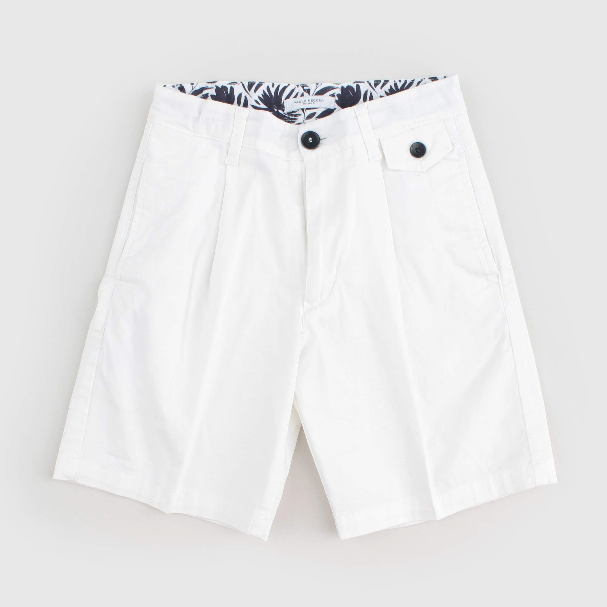 Bermuda Bianco Firmato PAOLO PECORA - annameglio.com abbigliamento moda