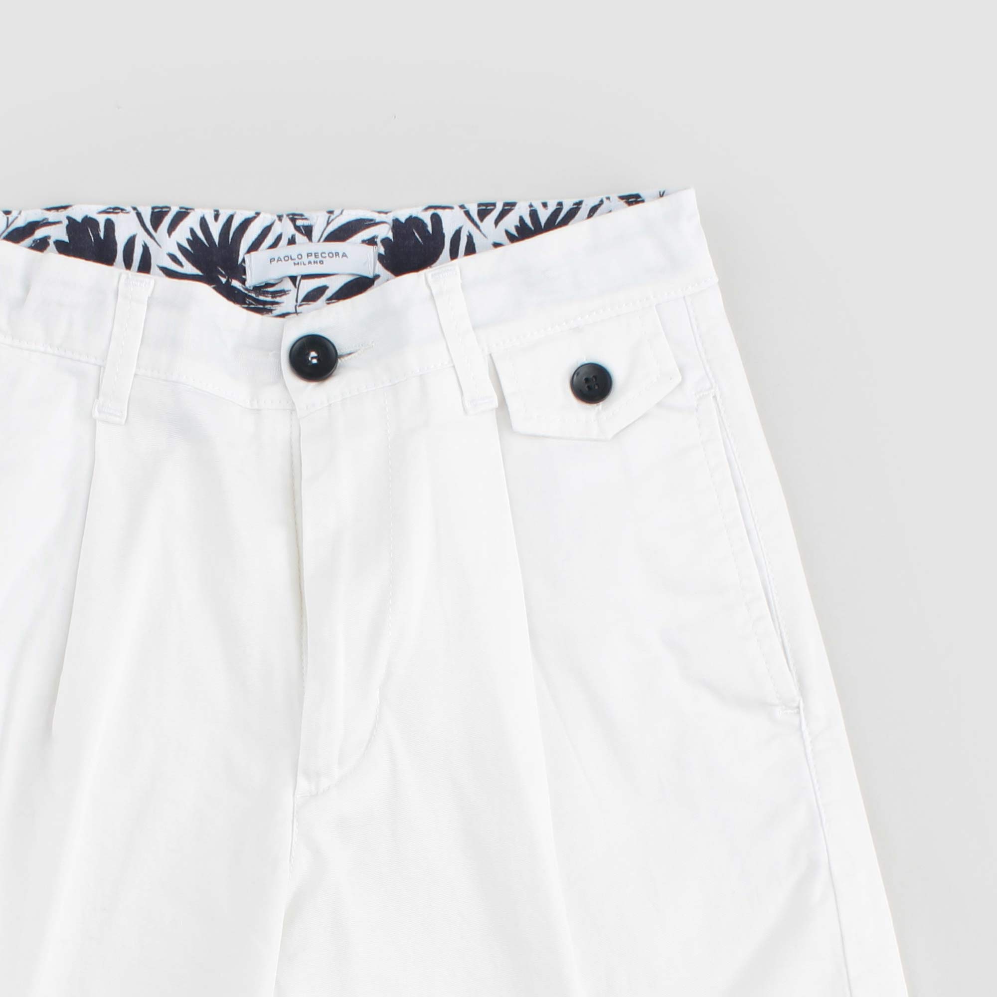 Bermuda Bianco Firmato PAOLO PECORA - annameglio.com abbigliamento moda