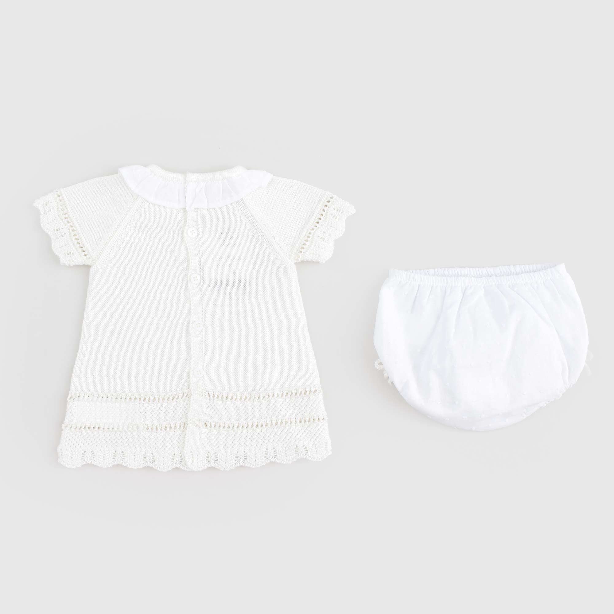 Completino Bianco E Crema Firmato PECESA - annameglio.com abbigliamento moda