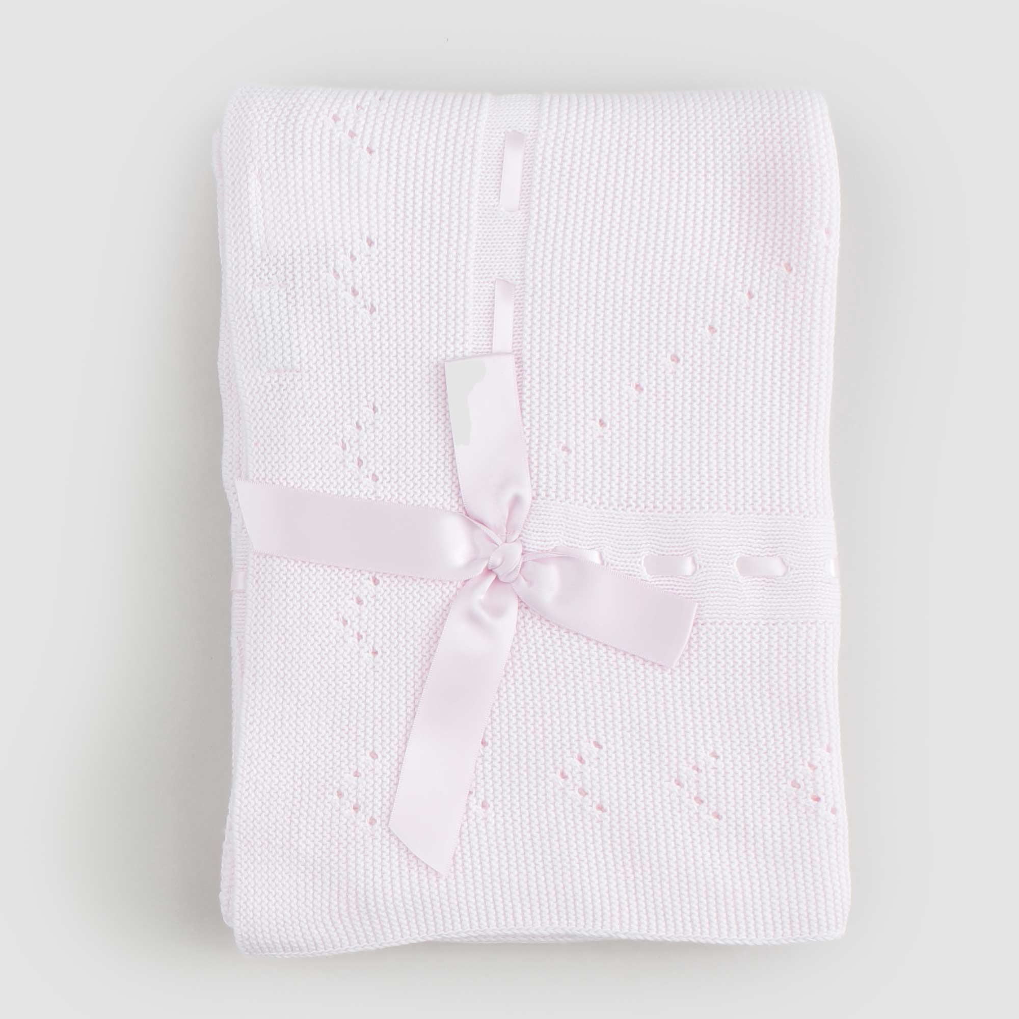 Copertina Rosa Con Fiocco Firmata PECESA - annameglio.com abbigliamento moda