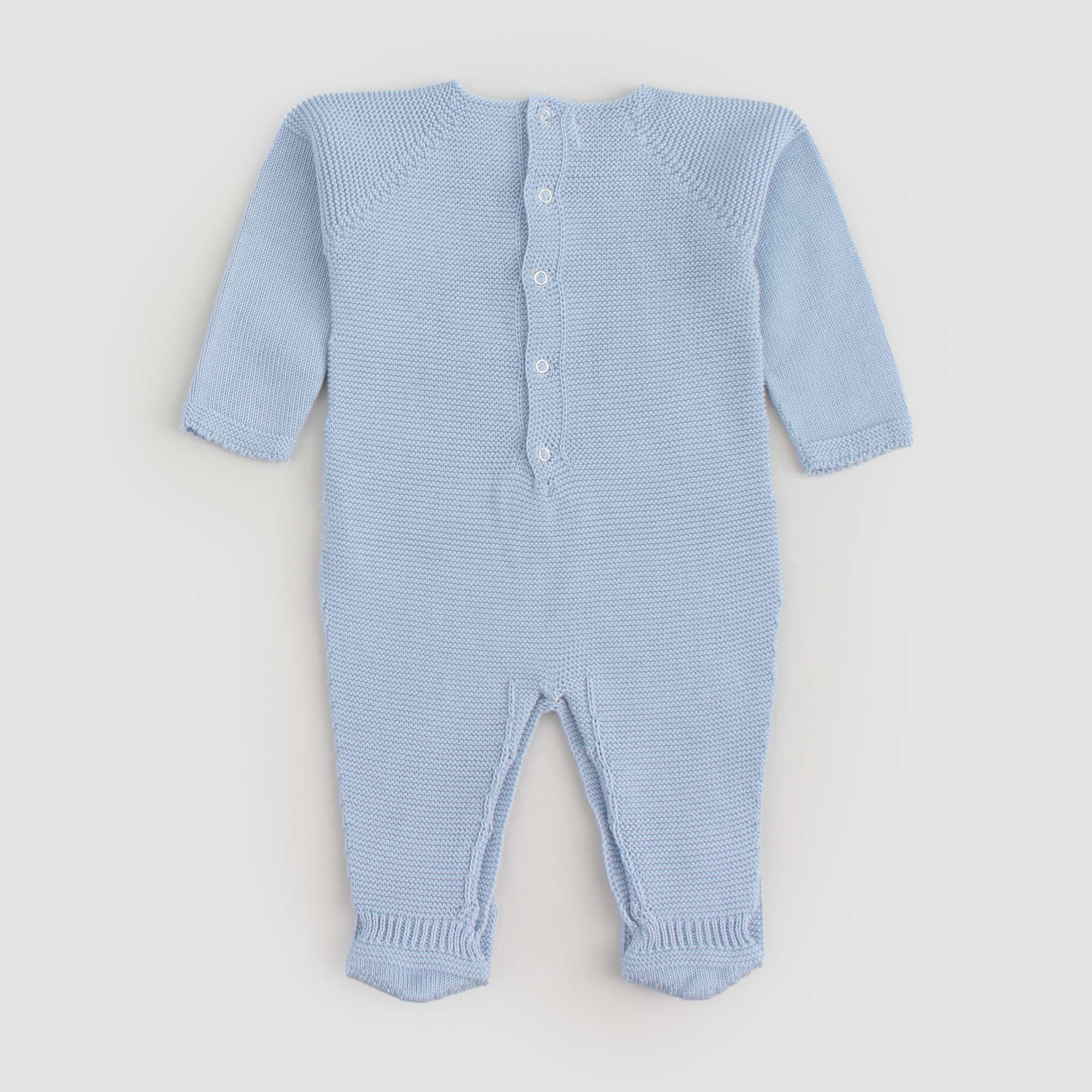 Tutina Azzurra In Cotone Firmata PECESA - annameglio.com abbigliamento moda