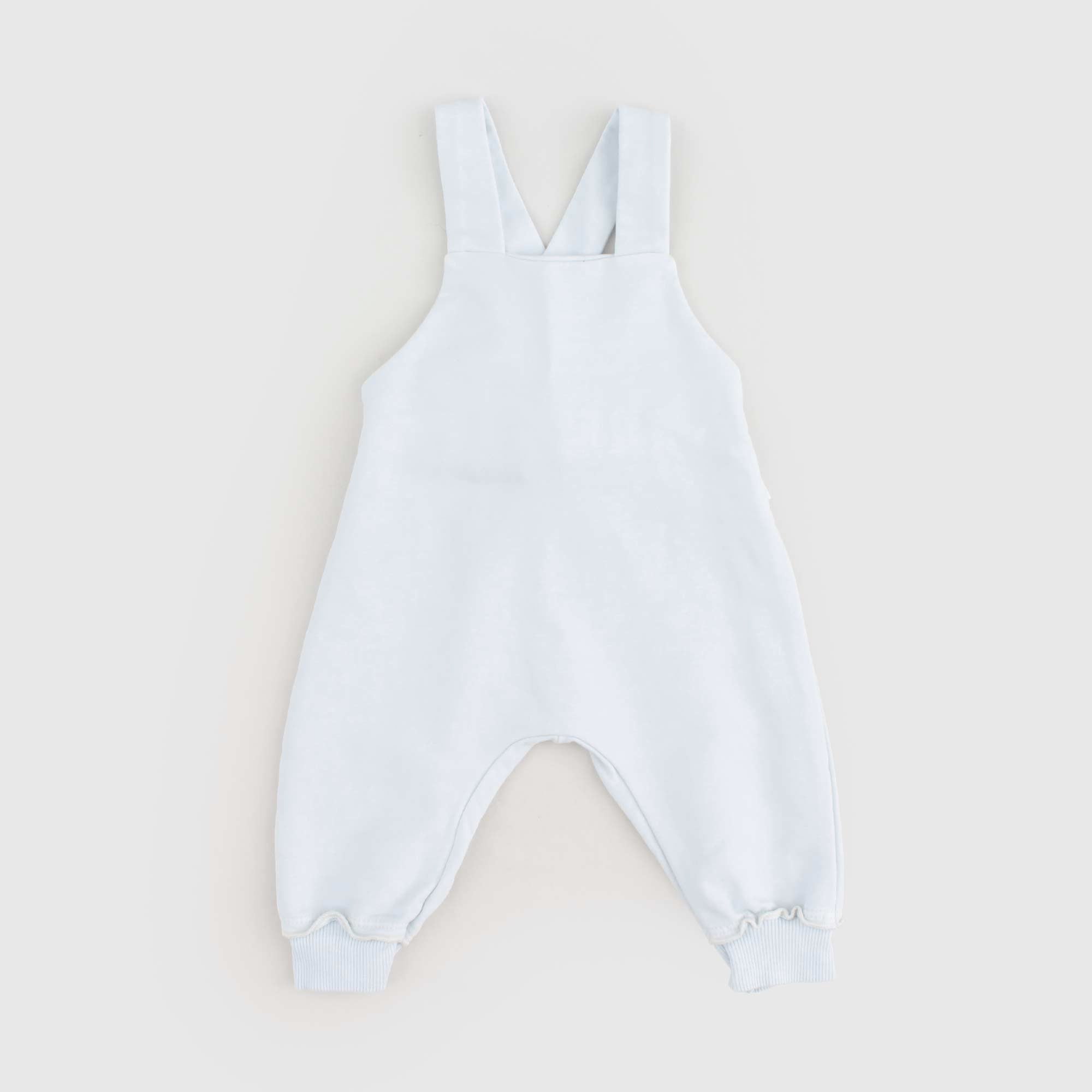 Baby Salopette celeste in cotone - annameglio.com abbigliamento moda