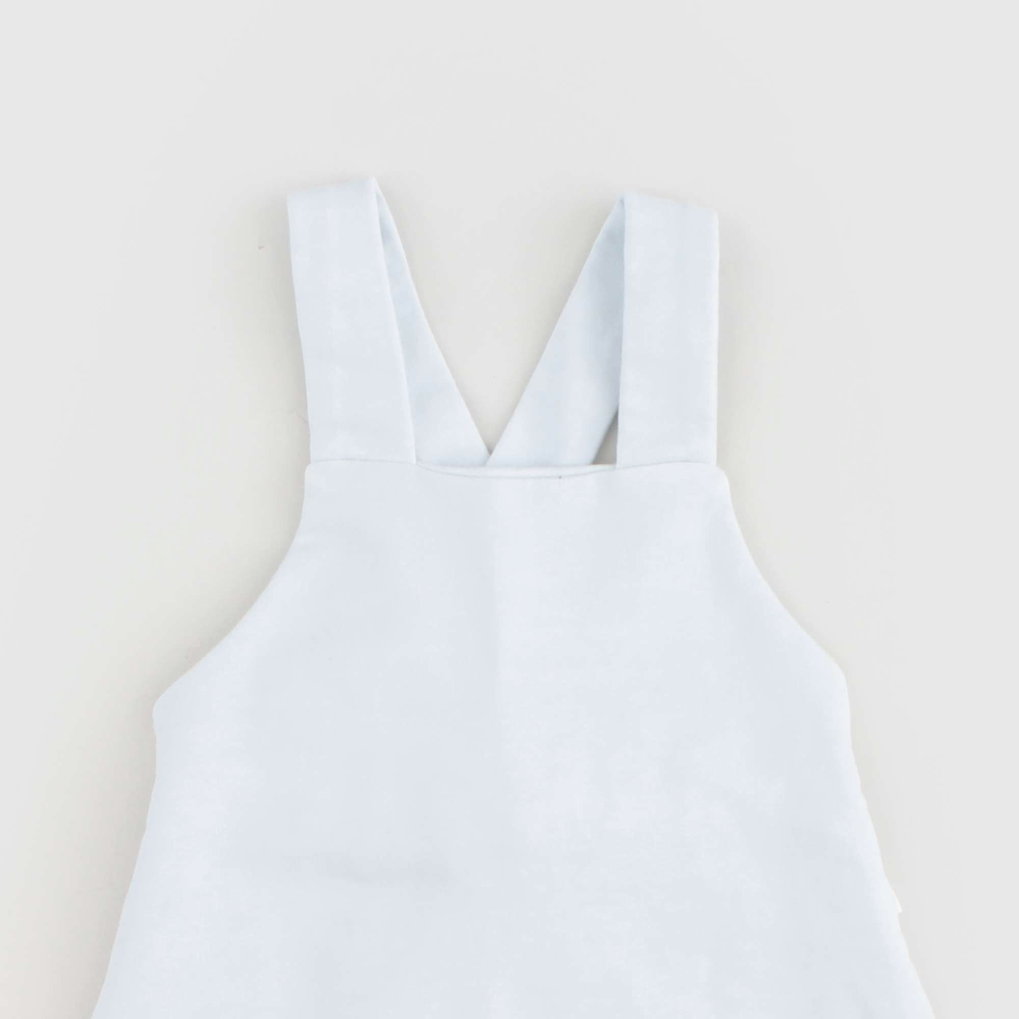 Baby Salopette celeste in cotone - annameglio.com abbigliamento moda