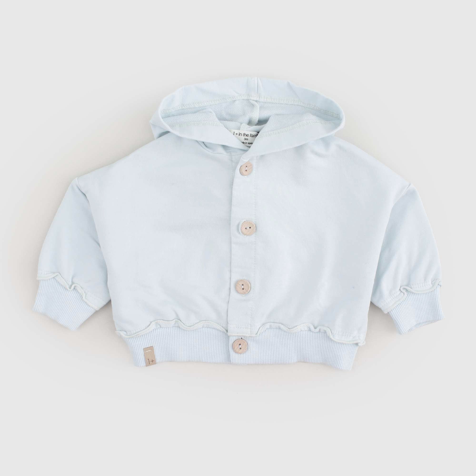 Felpa con cappuccio celeste - annameglio.com abbigliamento moda