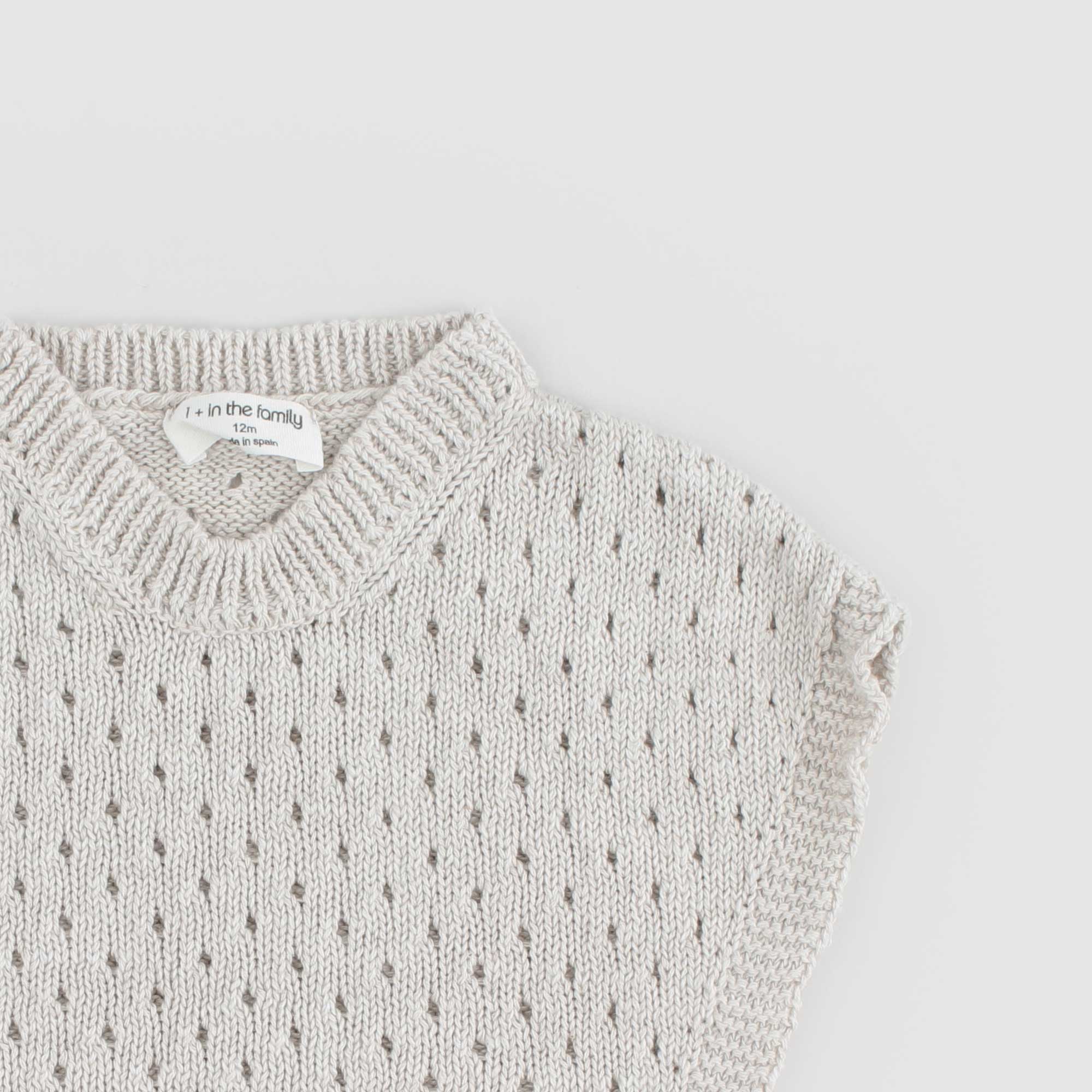 Baby cardigan beige lavorato a maglia - annameglio.com abbigliamento moda