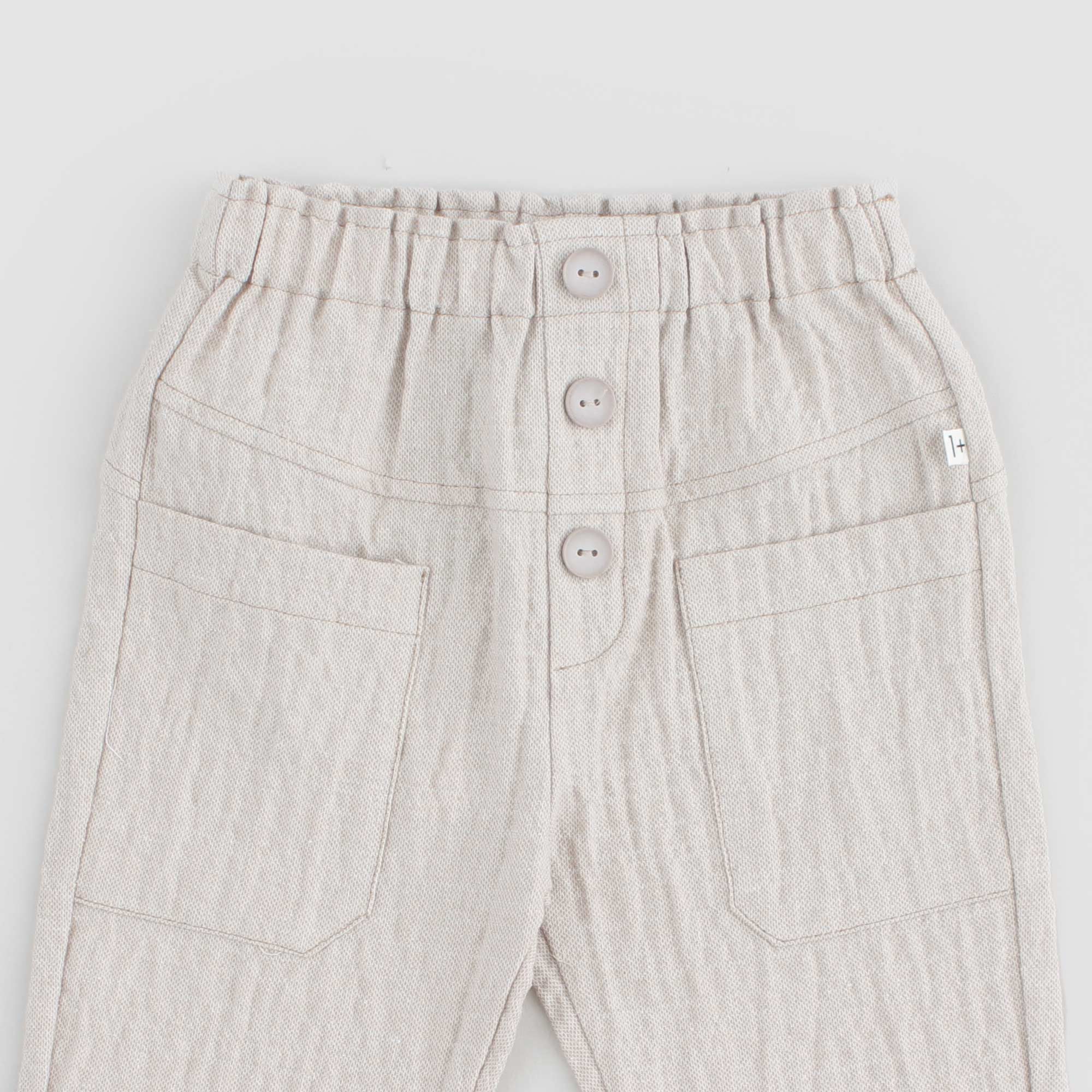 Pantalone beige over con tasche - annameglio.com abbigliamento moda