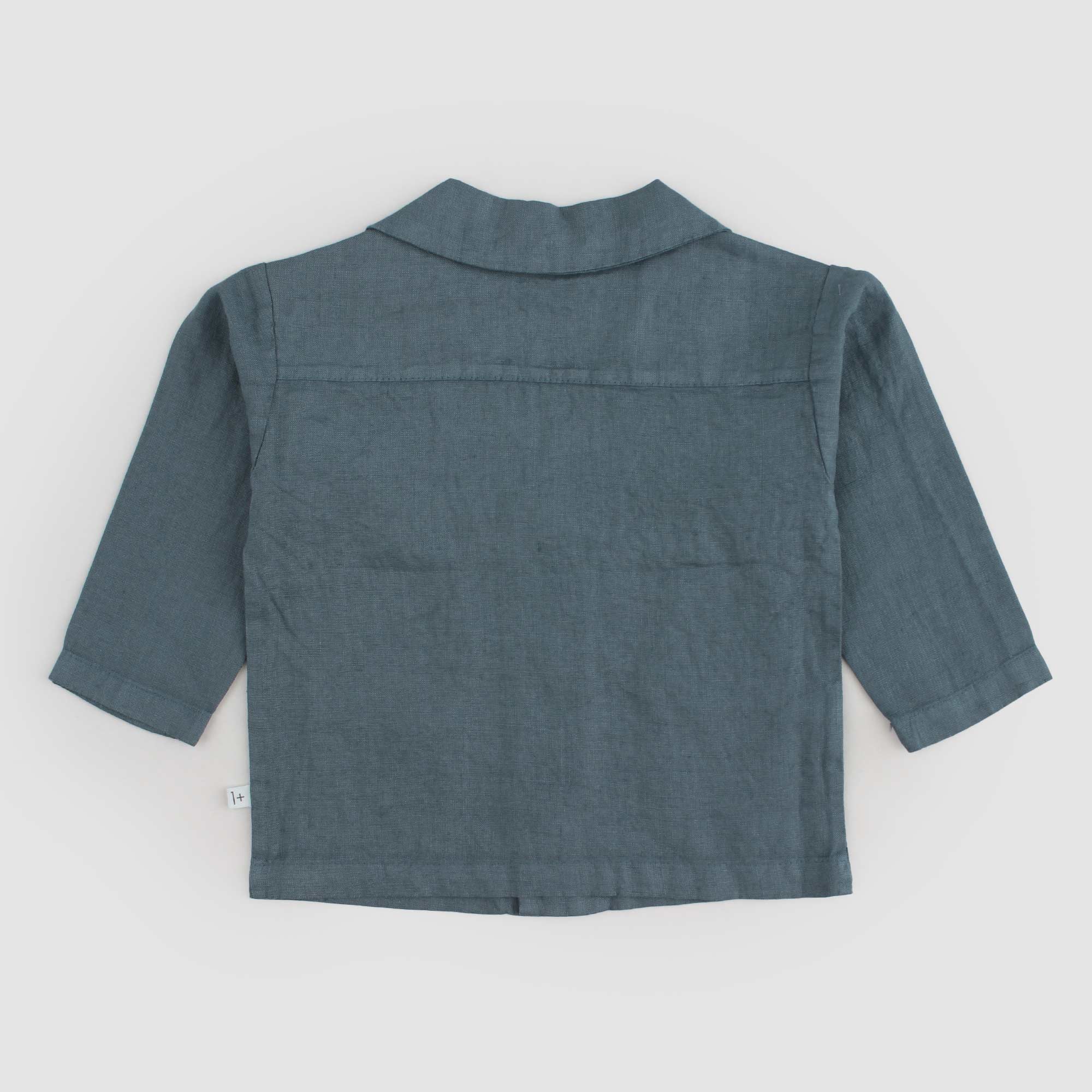 Camicia lino verde petrolio vintage - annameglio.com abbigliamento moda