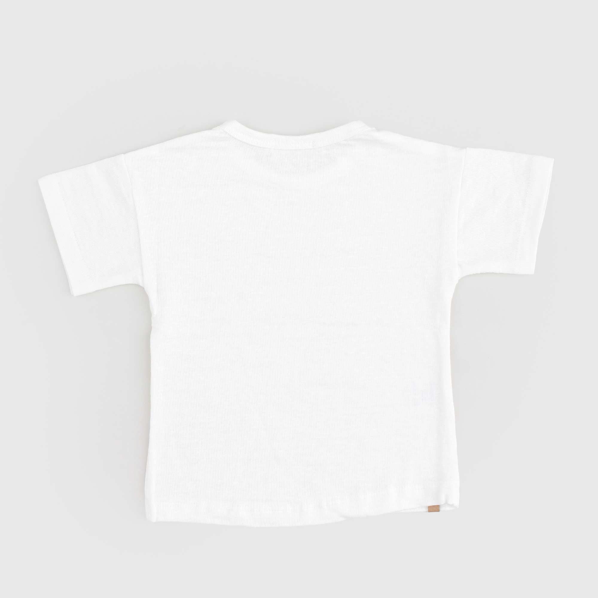 T-shirt Bianca Firmata ONE MORE IN THE FAMILY - annameglio.com abbigliamento moda