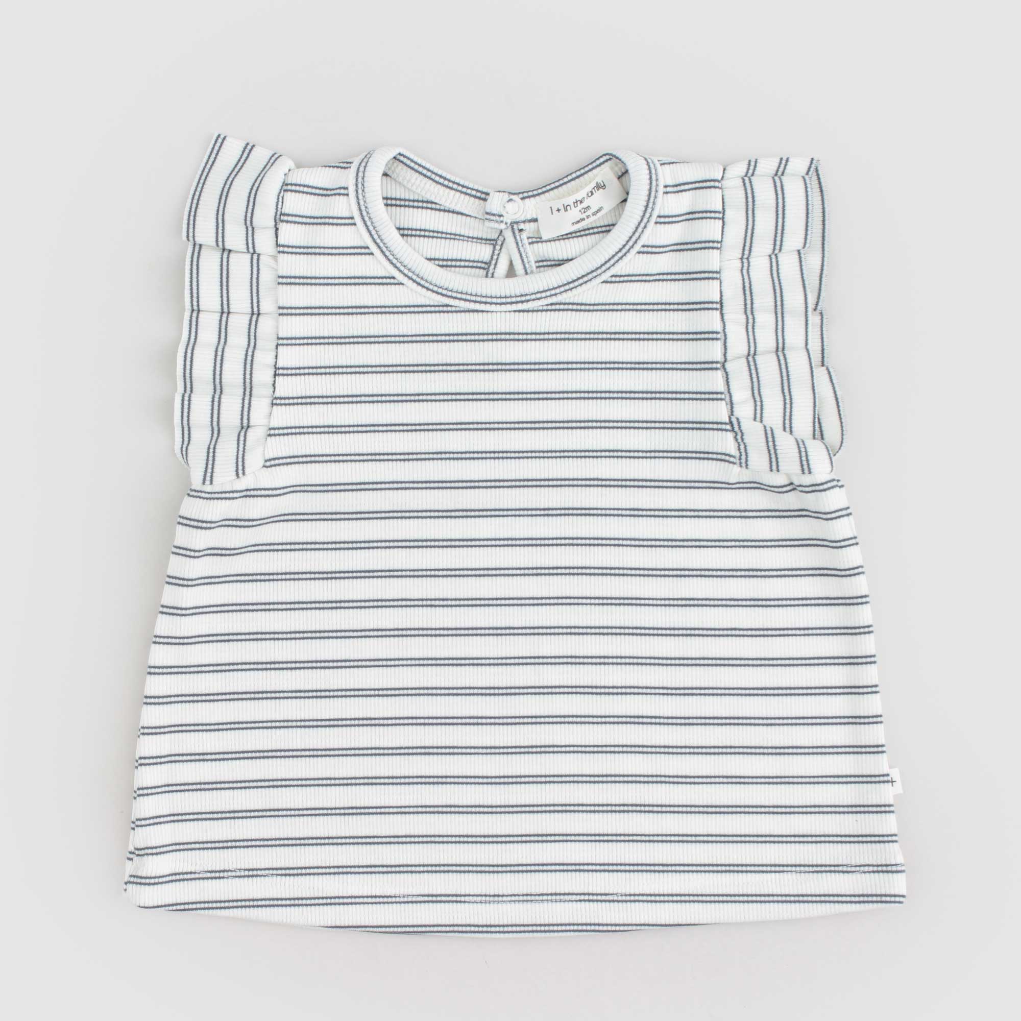 Canottiera a Righe Firmata ONE MORE IN THE FAMILY - annameglio.com abbigliamento moda