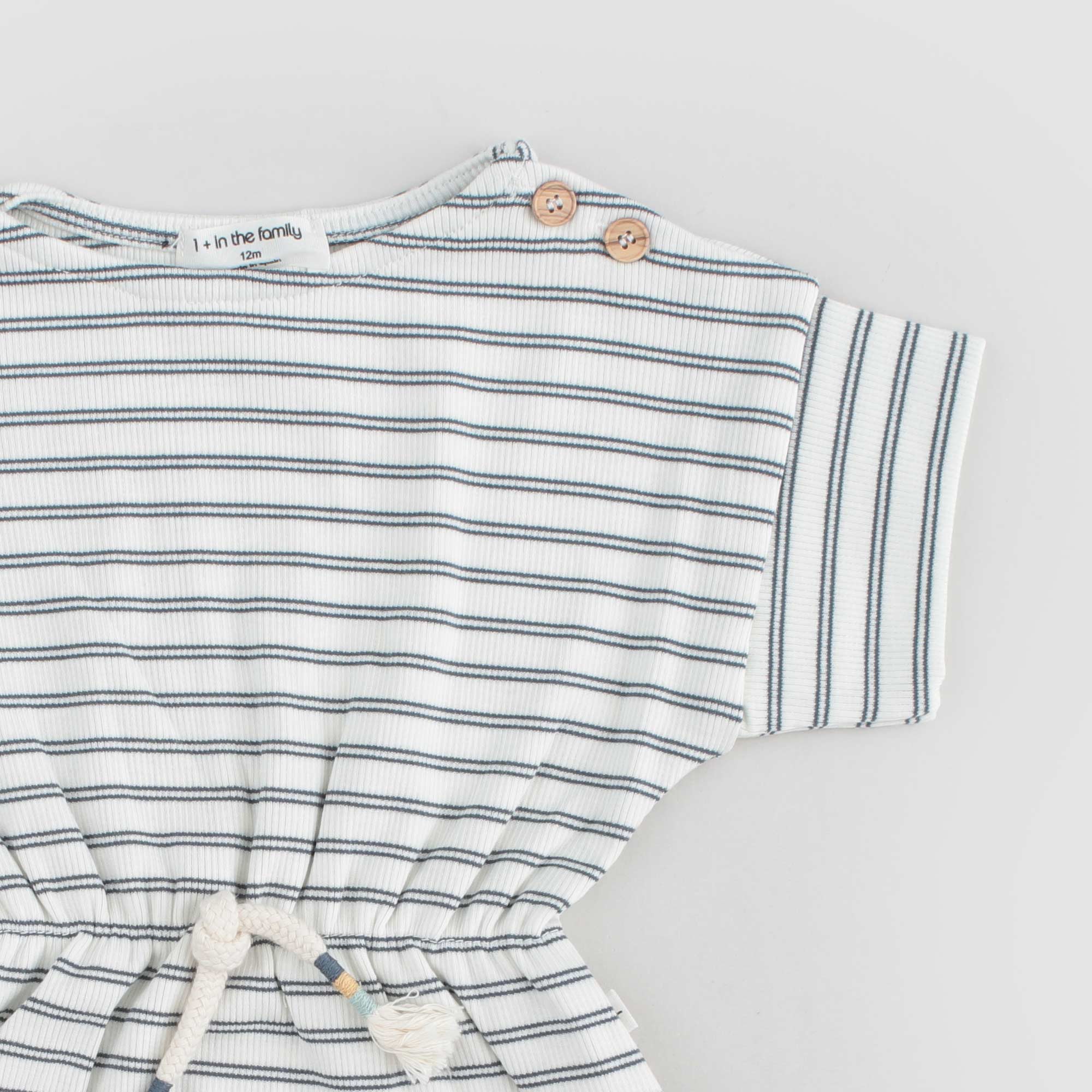 Abito navy vintage a righe latte e blu - annameglio.com abbigliamento moda