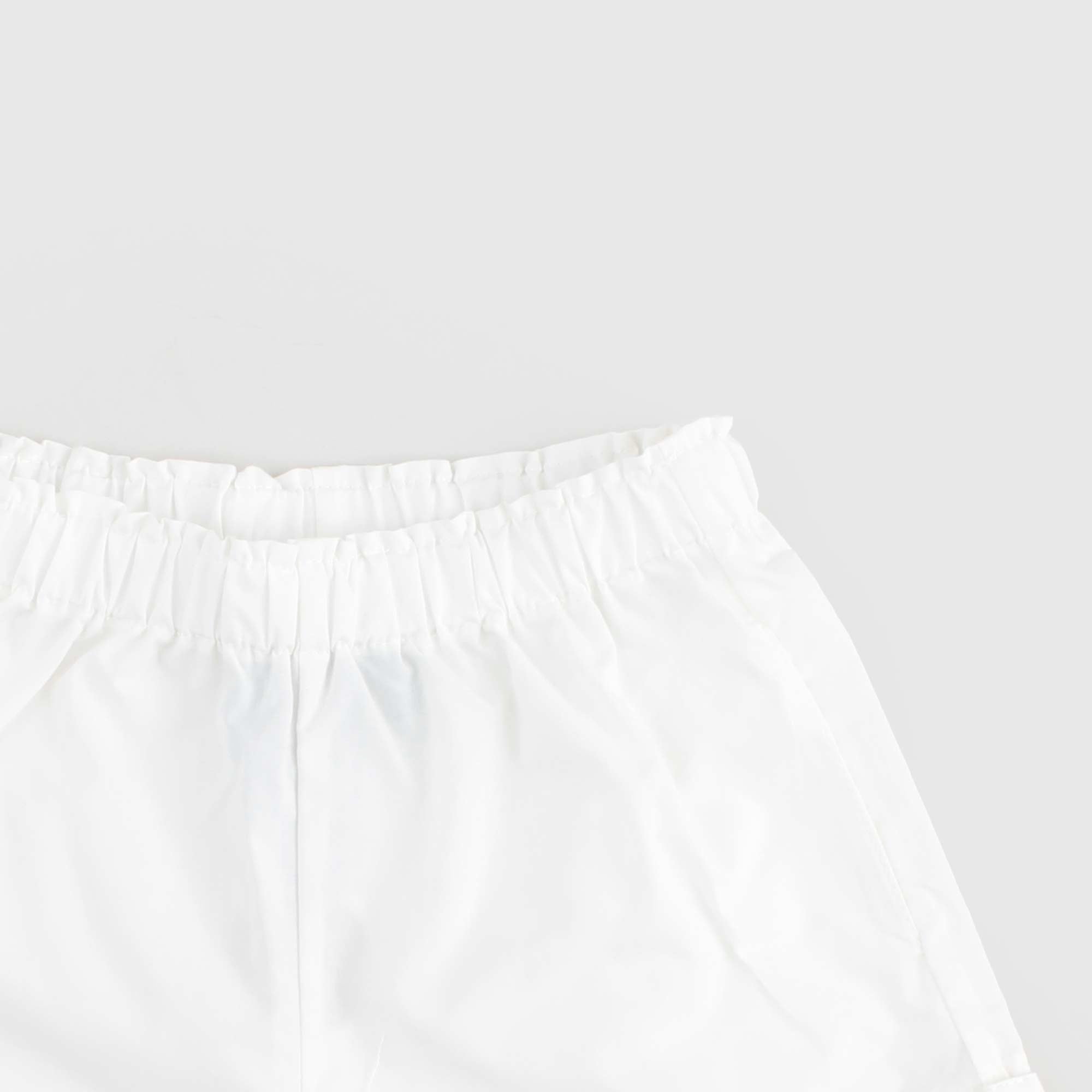 Baby Shorts in puro cotone panna - annameglio.com abbigliamento moda