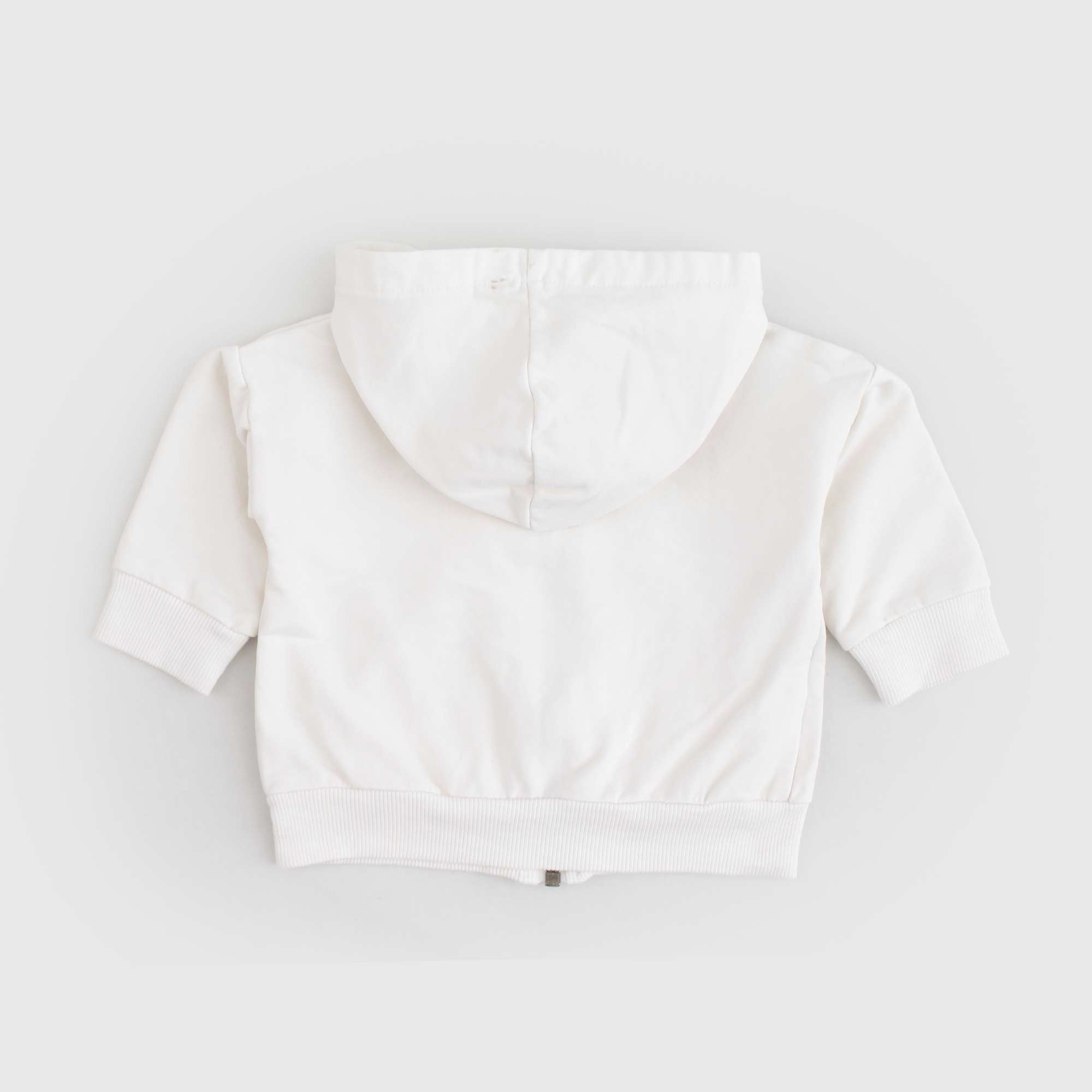 Felpa Latte Firmata ONE MORE IN THE FAMILY - annameglio.com abbigliamento moda