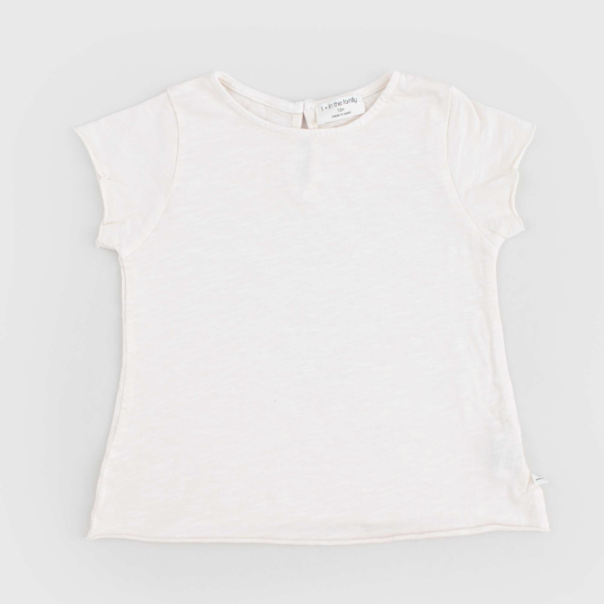 T-shirt Rosa Cipria Firmata ONE MORE IN THE FAMILY - annameglio.com abbigliamento moda