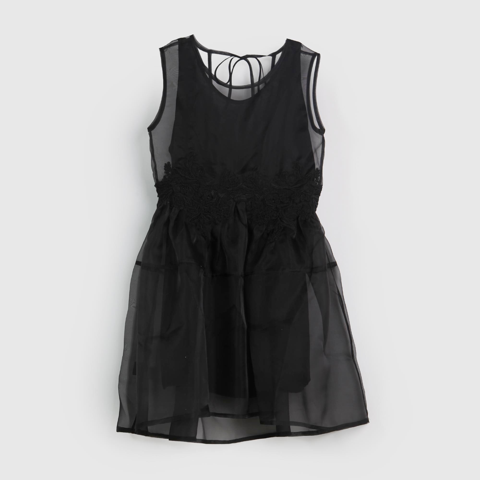 Abito Nero Con Ricamo Firmato MAURIZIO KIDS - annameglio.com abbigliamento moda