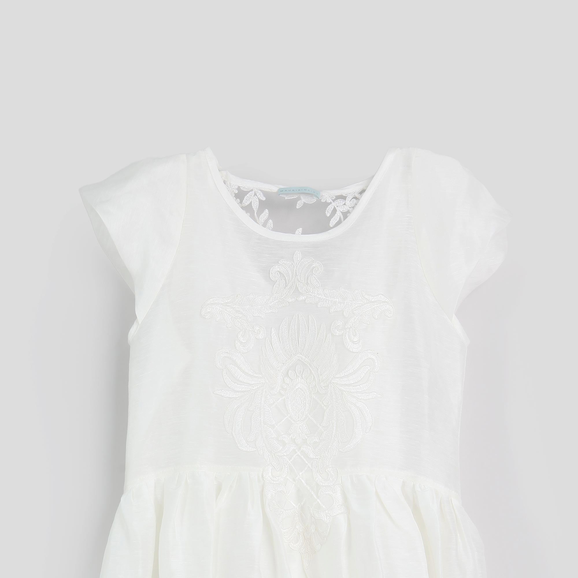 Abito Bianco Firmato MAURIZIO KIDS - annameglio.com abbigliamento moda