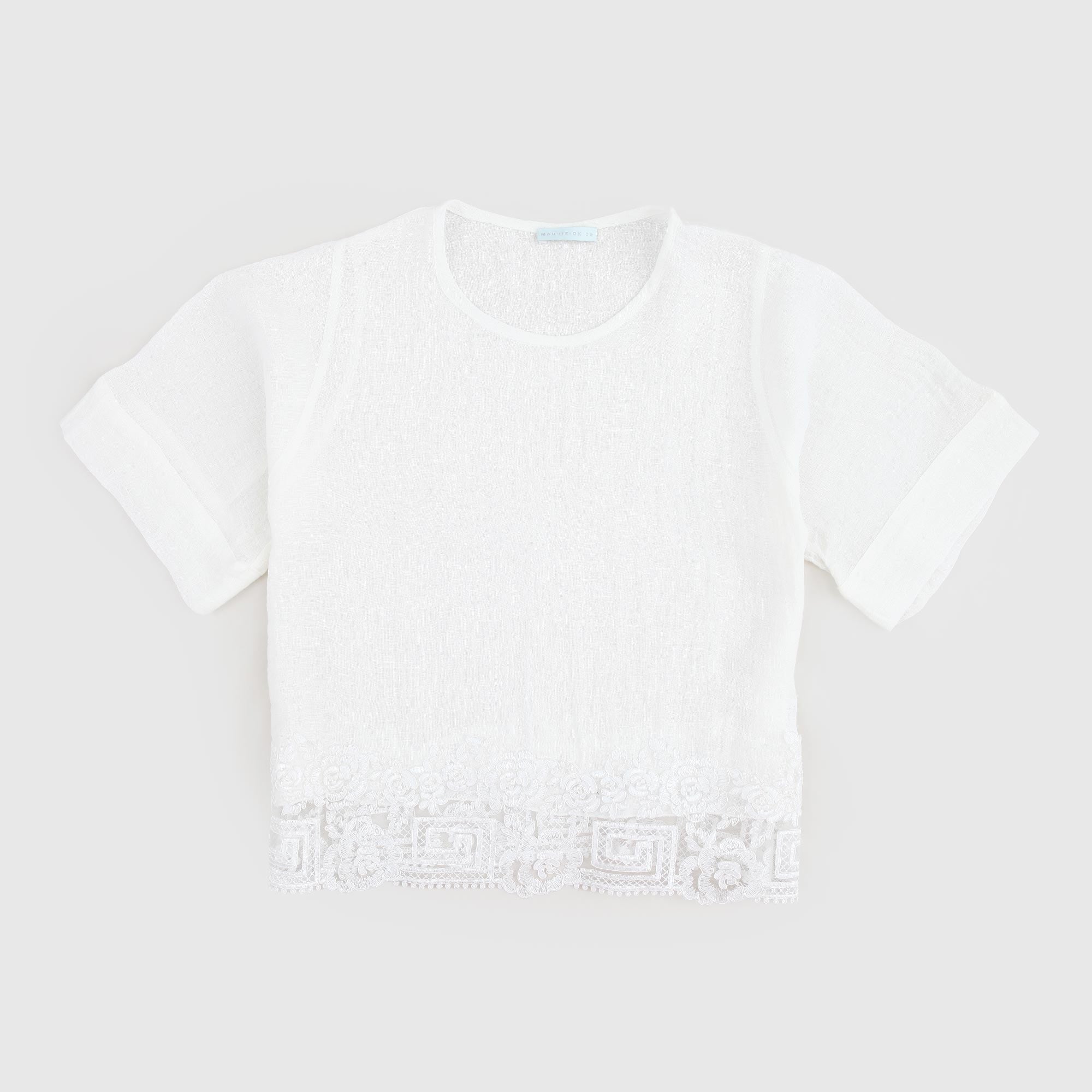 Casacca Latte Firmata MAURIZIO KIDS - annameglio.com abbigliamento moda