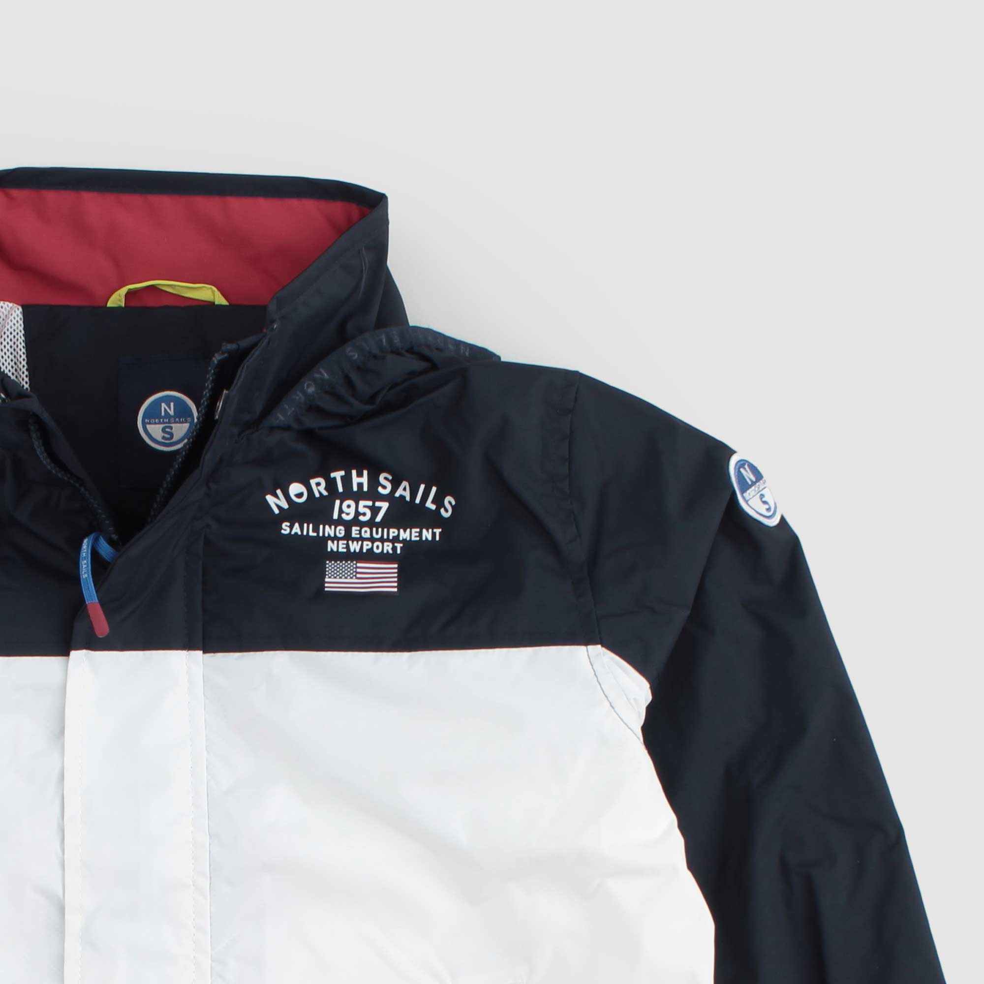 Giubbino Bianco, Blu e Rosso Firmato NORTH SAILS - annameglio.com abbigliamento moda