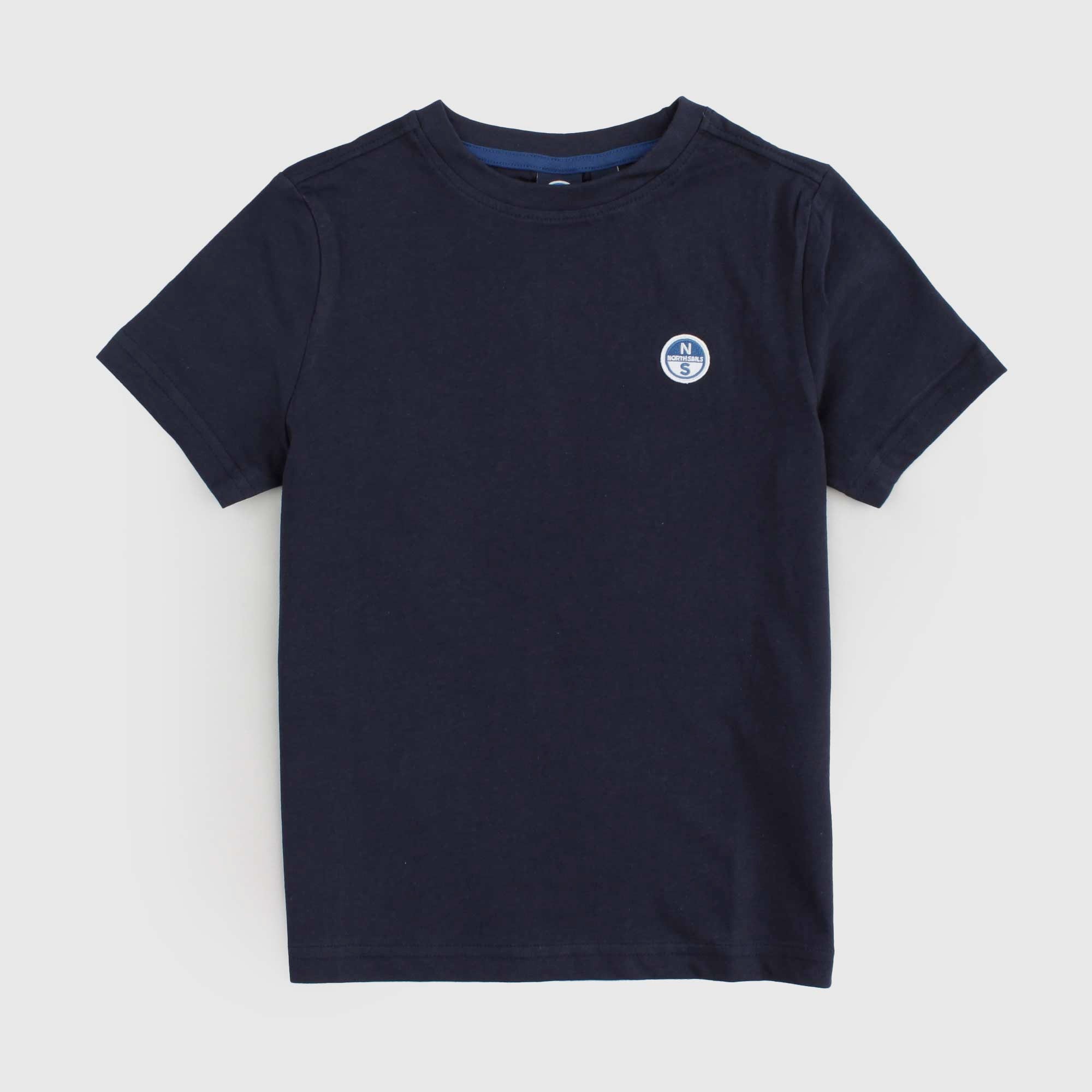 T-shirt Blu Con Logo Firmato NORTH SAILS - annameglio.com abbigliamento moda