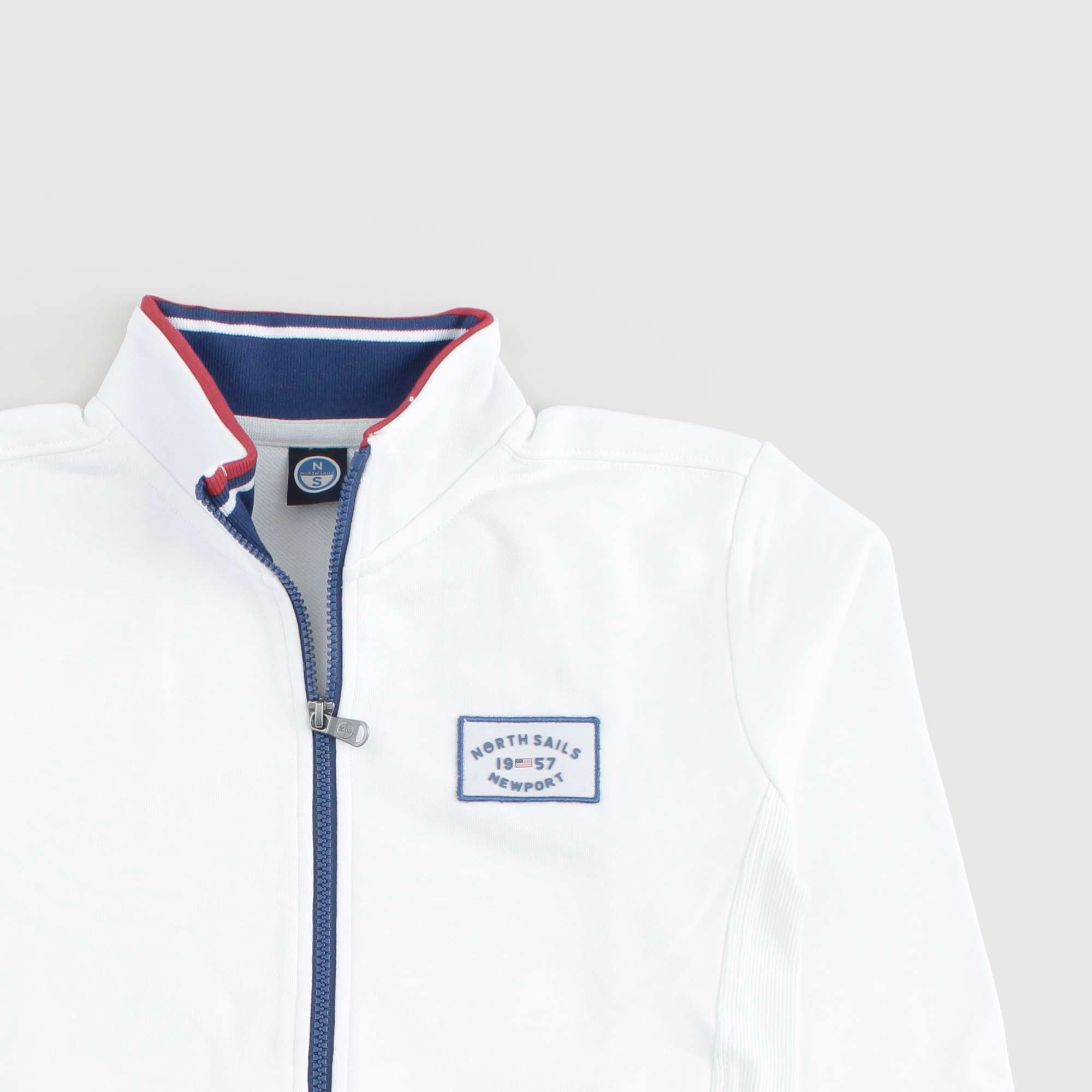 Felpa Bianca Firmata NORTH SAILS - annameglio.com abbigliamento moda