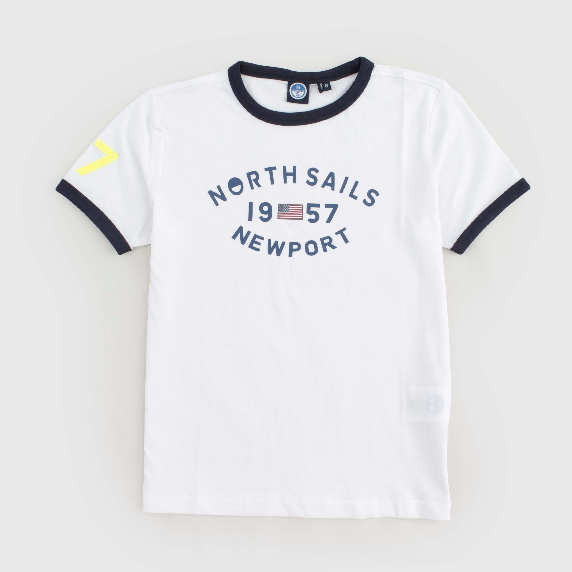 T-shirt Bianca Firmata NORTH SAILS - annameglio.com abbigliamento moda
