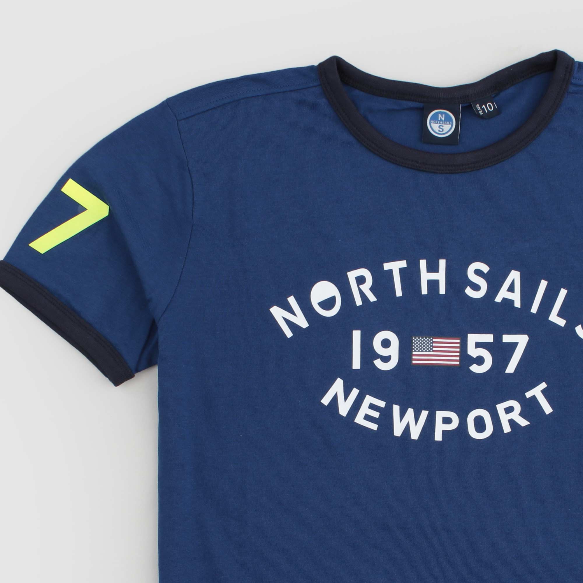 T-shirt Blu Firmata NORTH SAILS - annameglio.com abbigliamento moda