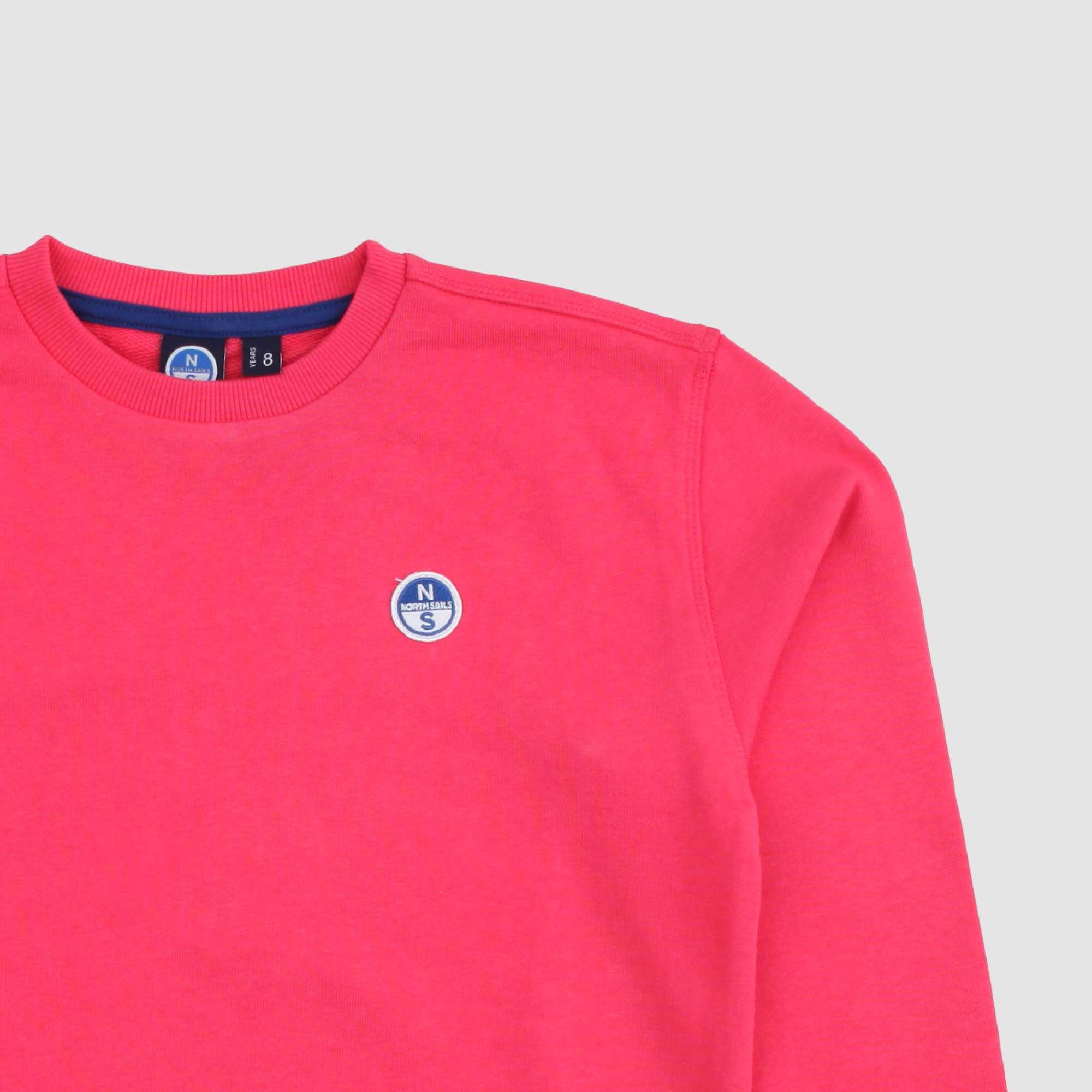 Felpa Fragola Girocollo Firmata NORTH SAILS - annameglio.com abbigliamento moda