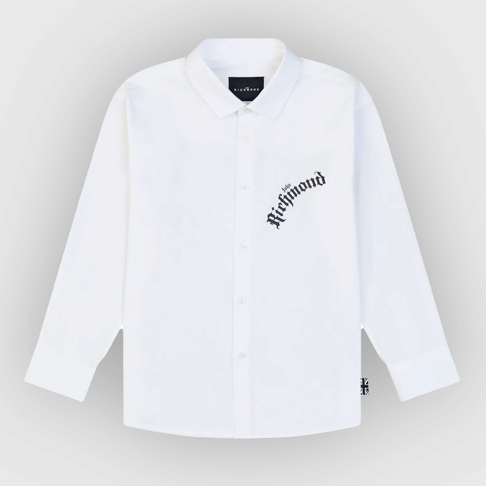 Camicia Con Logo Firmato JOHN RICHMOND - annameglio.com abbigliamento moda